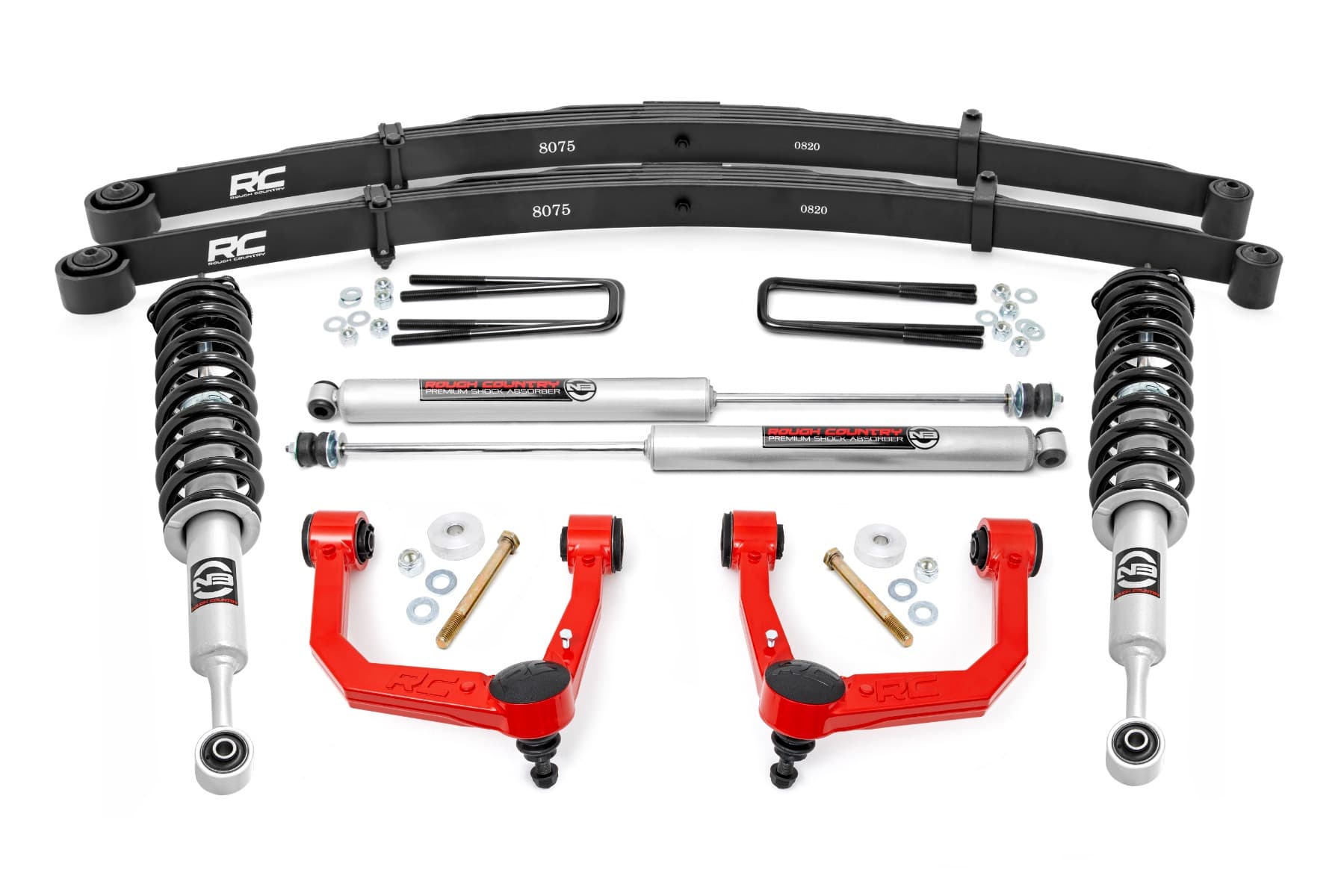 3.5-Inch Lift Kit with N3 Shocks for 2005-2023 Toyota Tacoma 4WD
