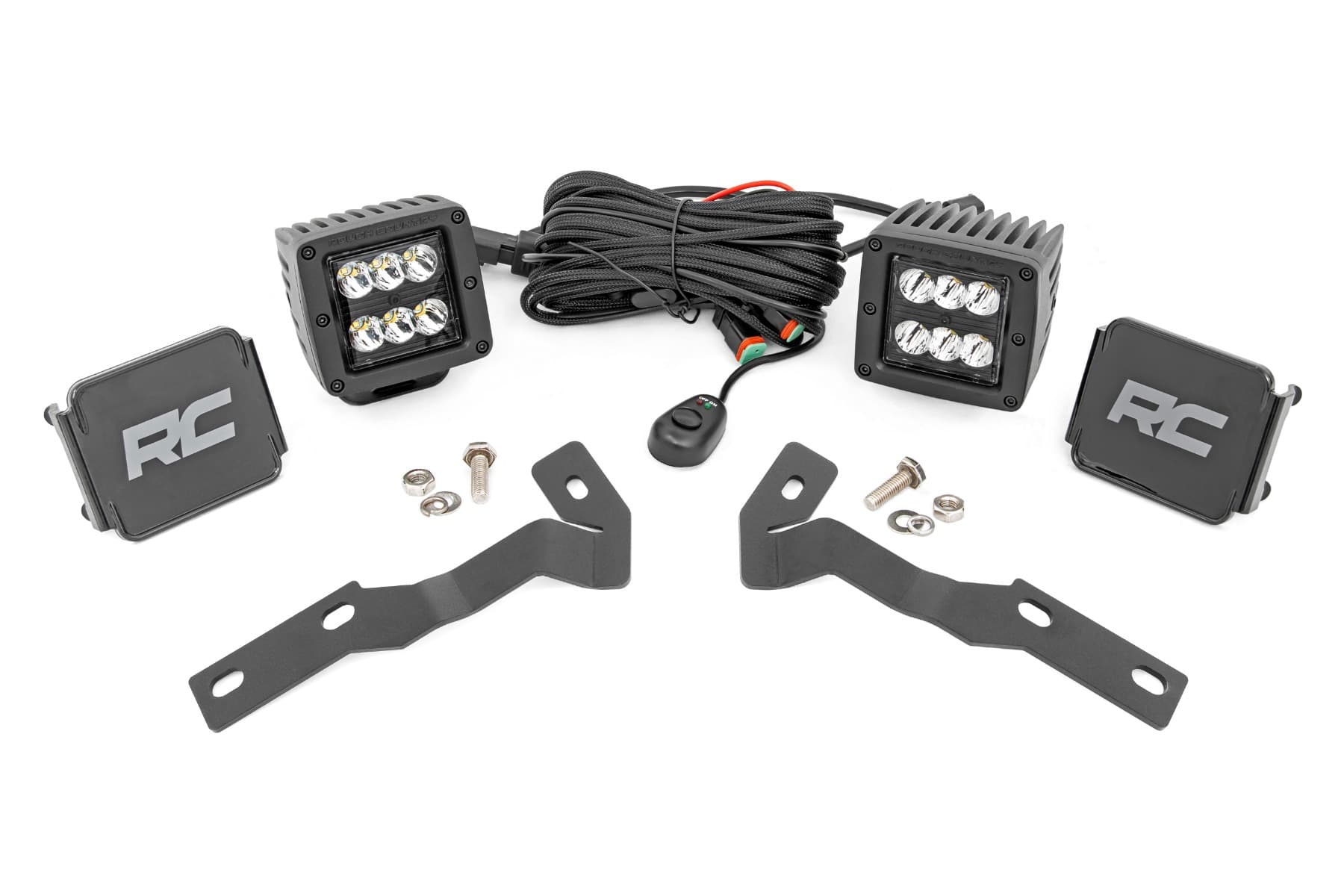 Ditch Light Kit with Black Series Spot Pod for Tacoma (2016-2023)