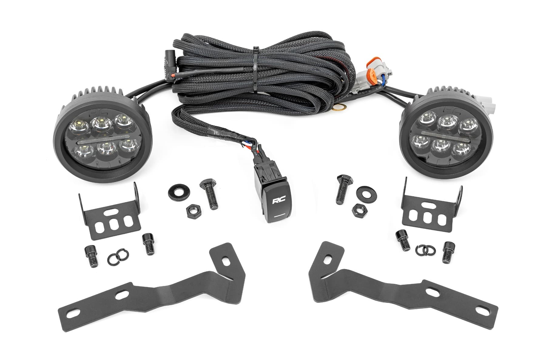 3.5-Inch Black Series LED Ditch Light Kit for 2016–2023 Tacoma