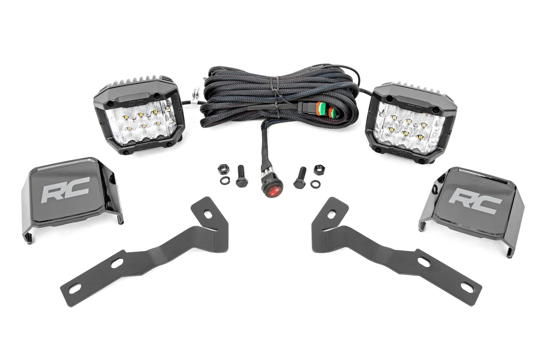 3-Inch Chrome Series Ditch Light Kit for Toyota Tacoma (2016-2023)