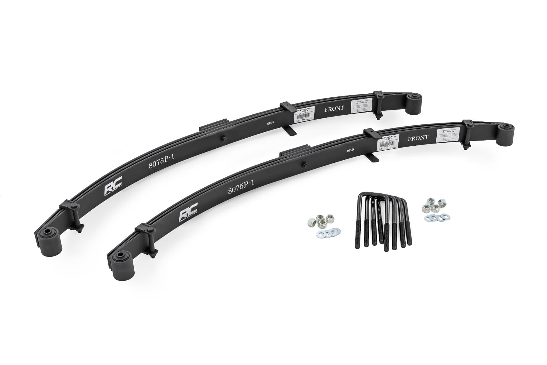 3.5-Inch Rear Parabolic Leaf Springs for Toyota Tacoma (2005-2023)