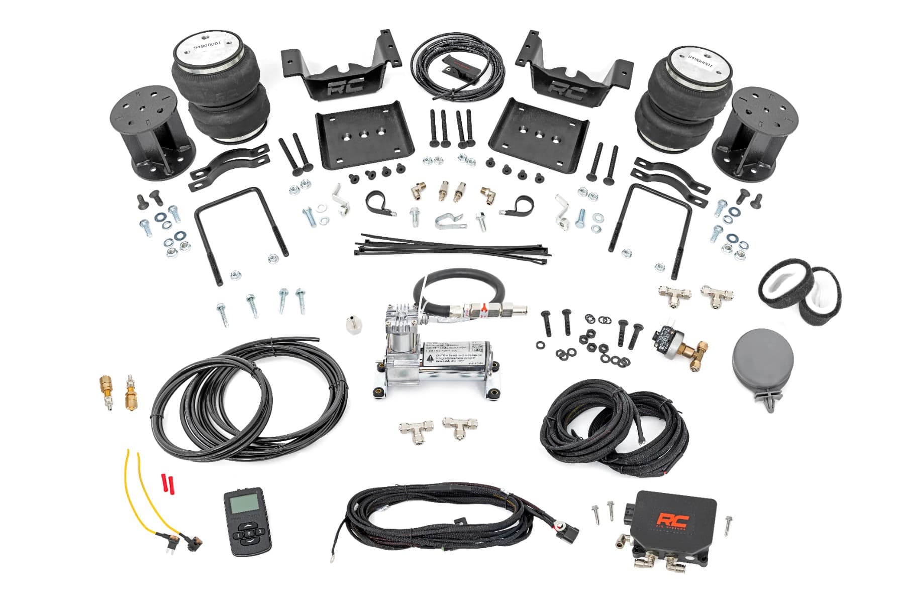 4-Inch Spacer Air Spring Kit with Compressor for Silverado 1500