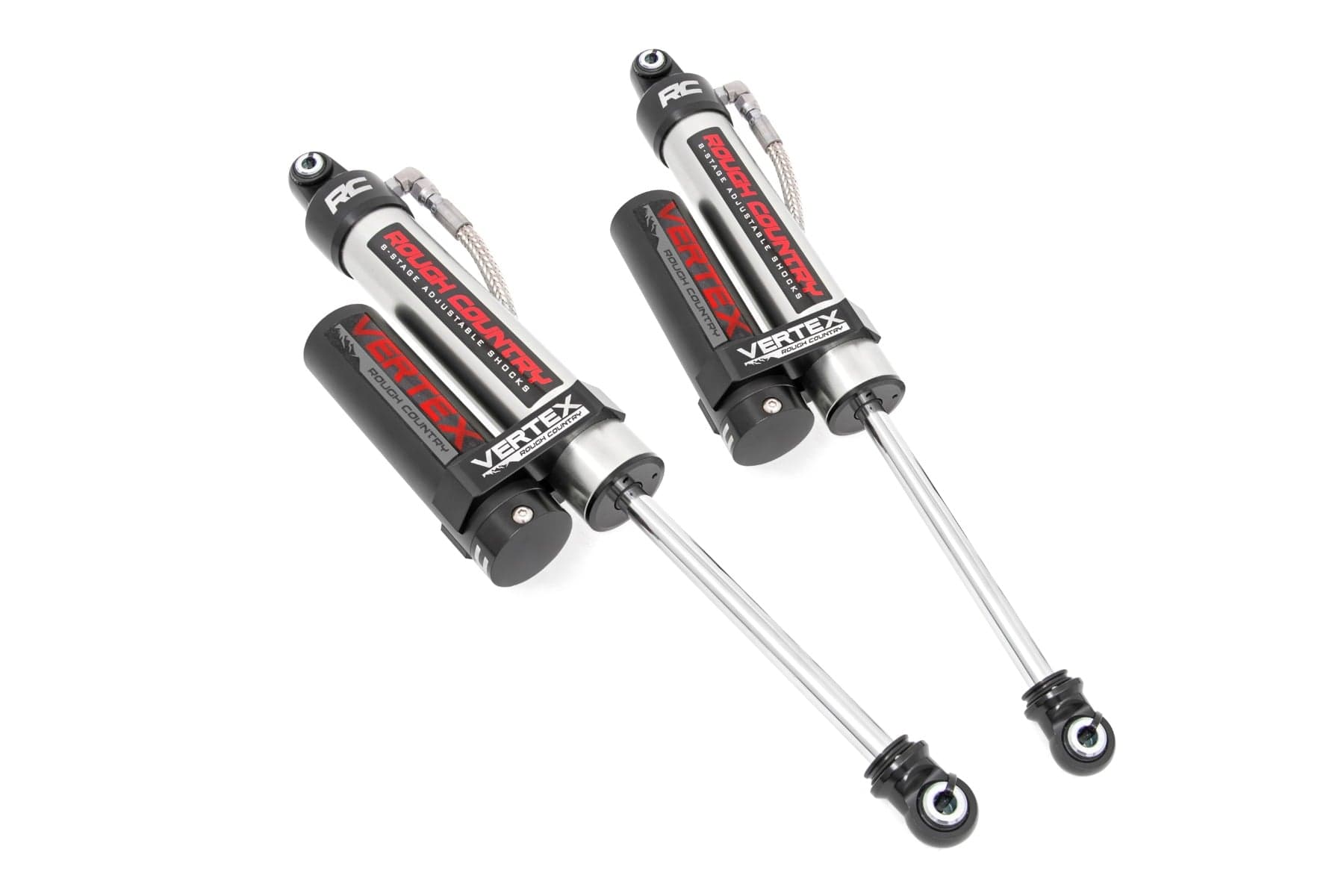 Vertex 2.5 Adjustable Rear Shocks for Ram 1500 4WD (2009-2024)