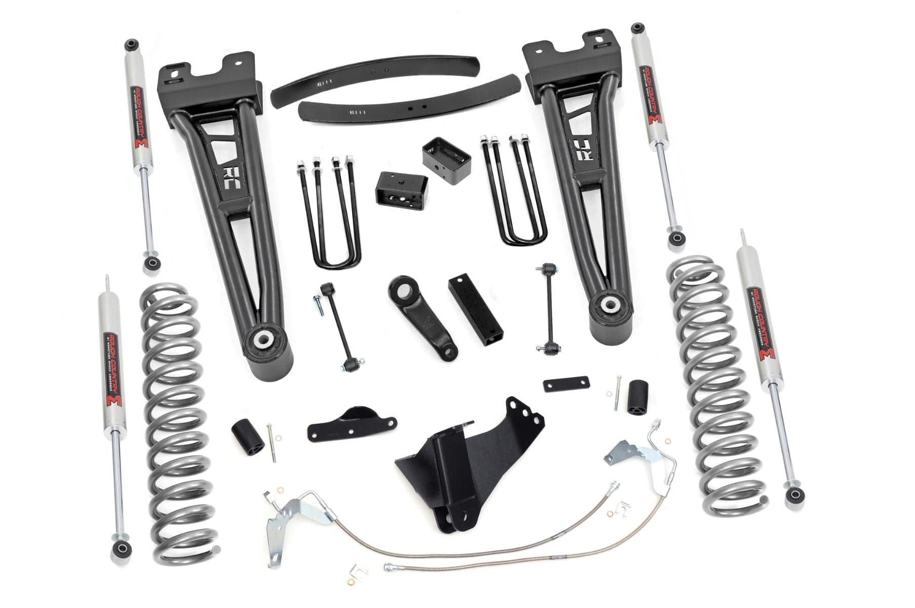 6-Inch Lift Kit with M1 Shocks for Ford Super Duty 4WD (2008-2010) — Part 53840