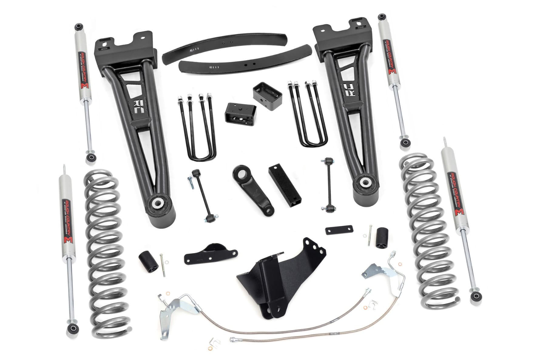 6-Inch Lift Kit with M1 Shocks for Ford Super Duty 4WD (2008-2010) — Part 53940