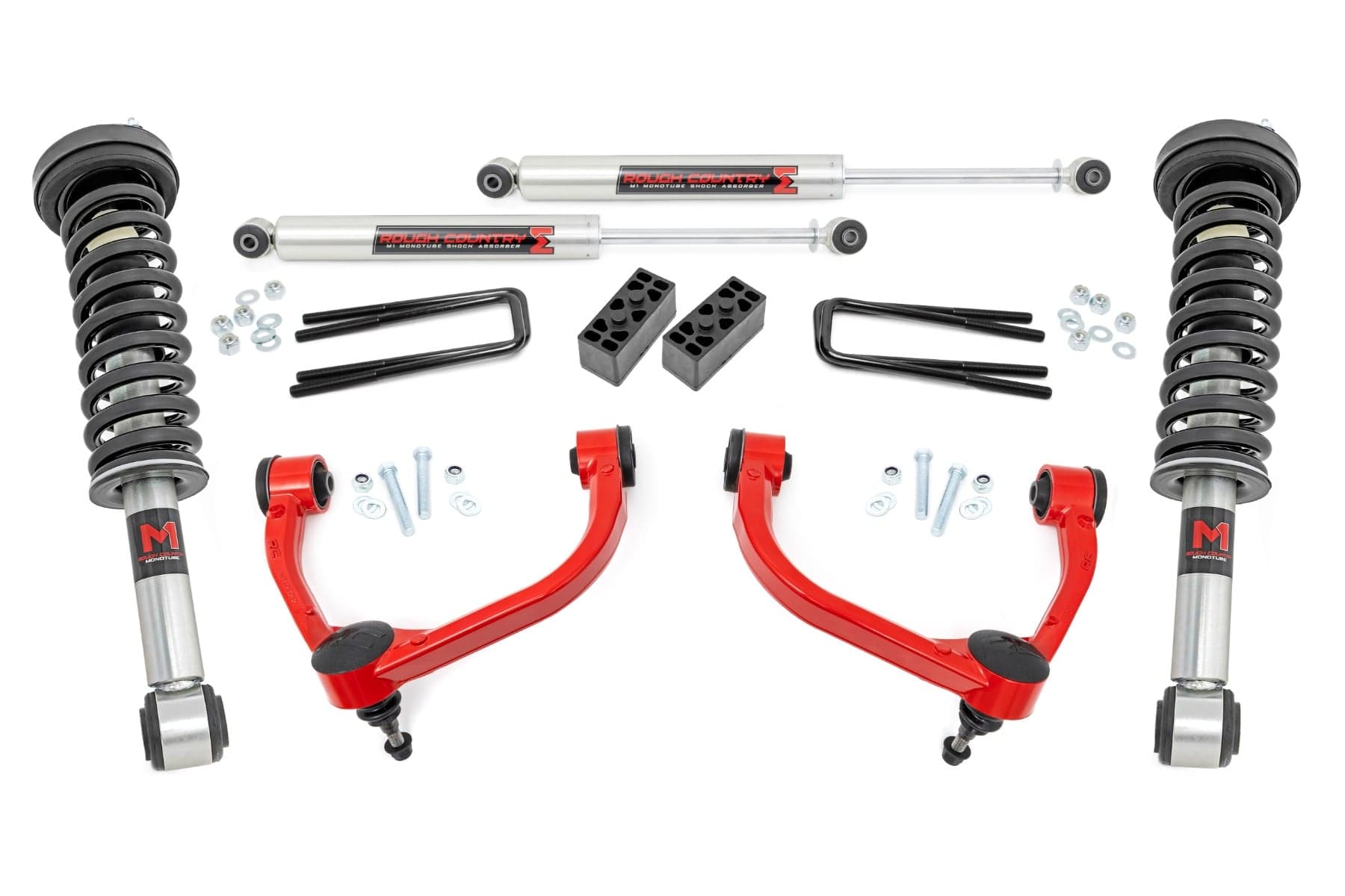 3-Inch Lift Kit with M1 Shocks for 2009–2013 Ford F-150