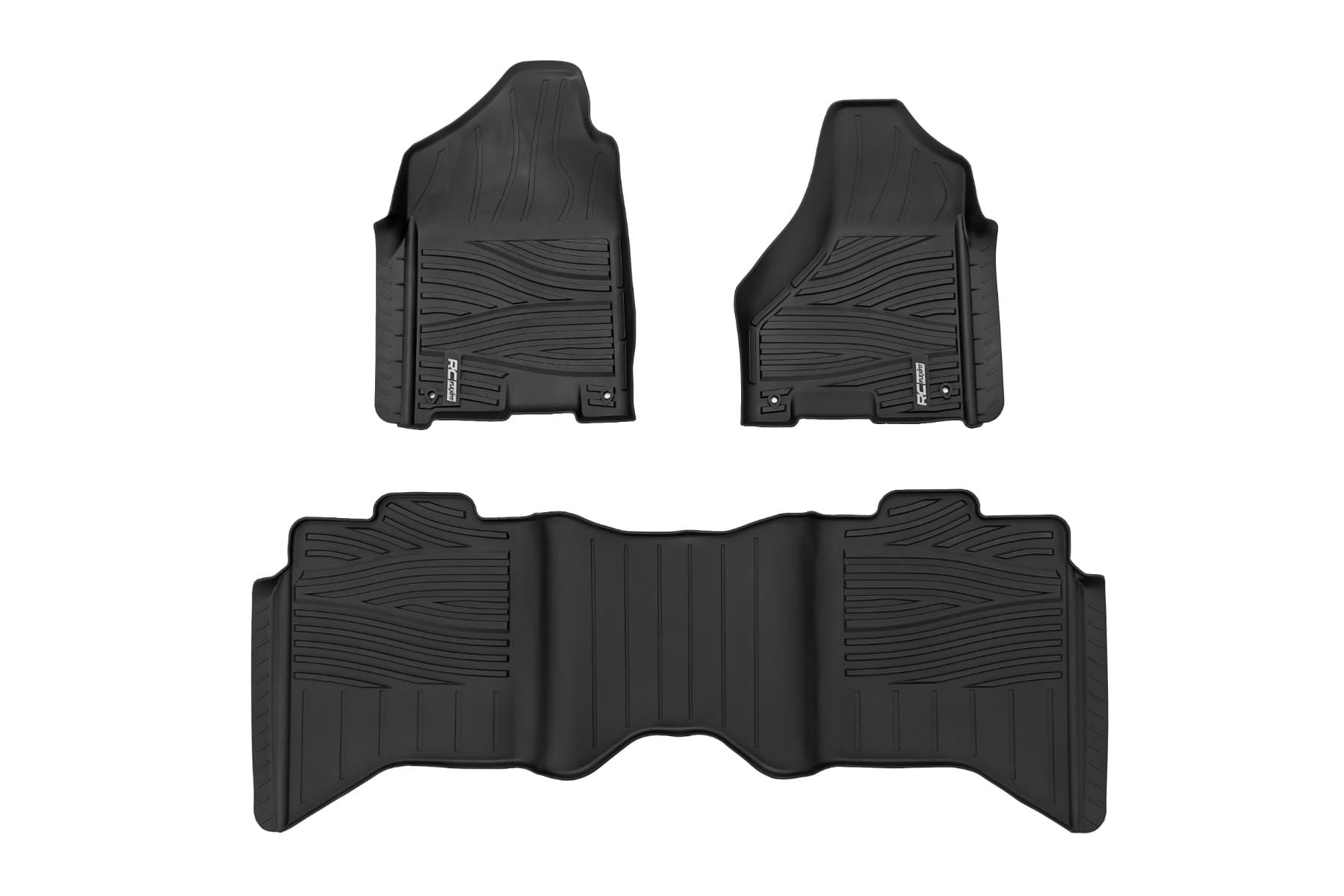 Rough Country floor mats & liner for Ram 1500 (2012–2018)
