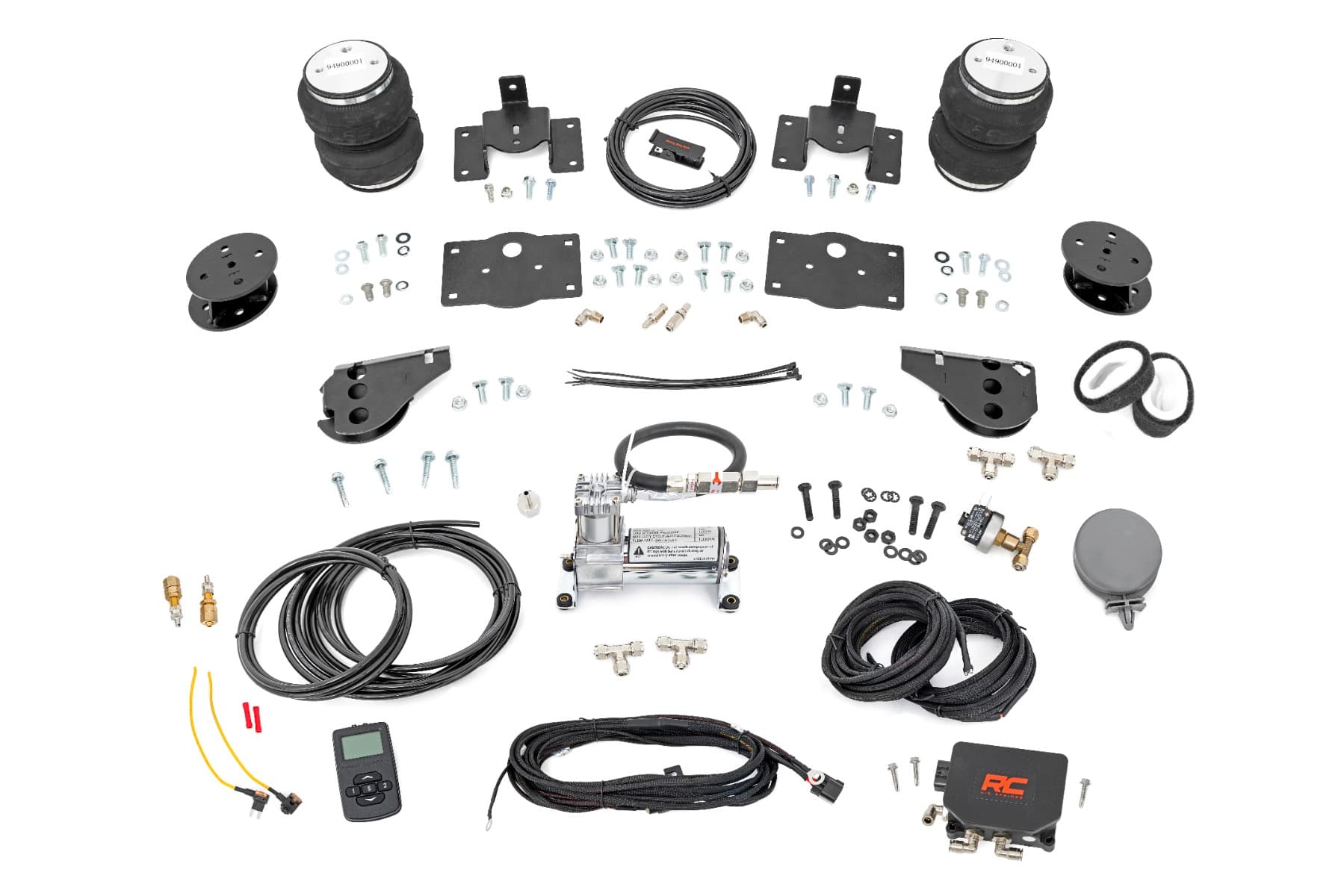 Air Spring Kit with 4 Inch Spacers and Compressor for Ram 1500