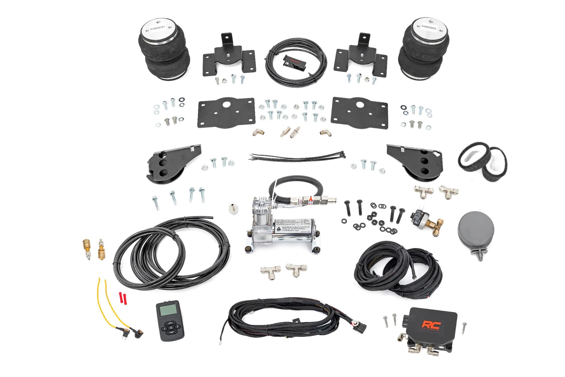 Rear Air Spring Kit with Wireless Compressor for Ram 1500