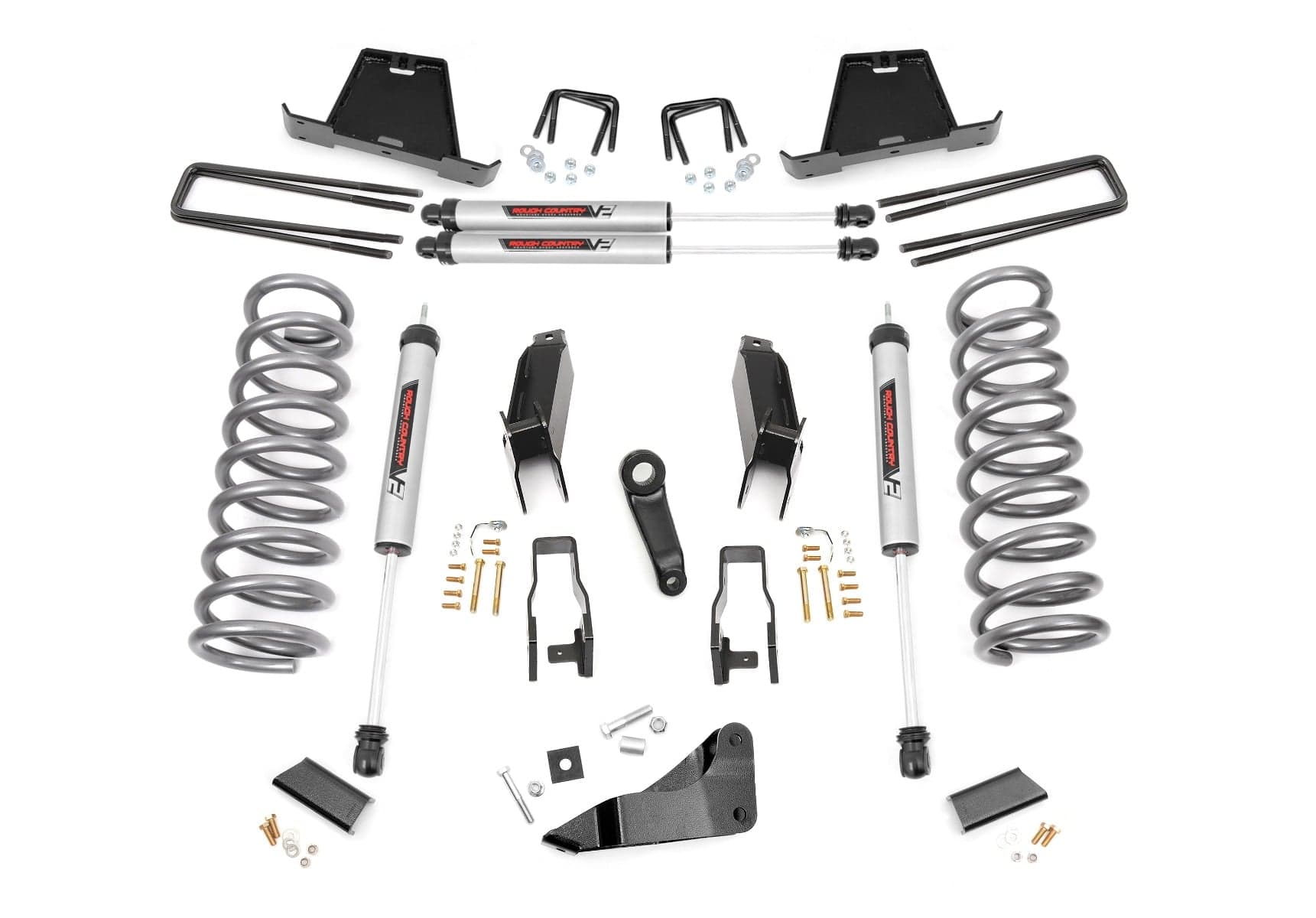 5-Inch Lift Kit with V2 Shocks for 2011–2013 Ram 2500/3500 4WD