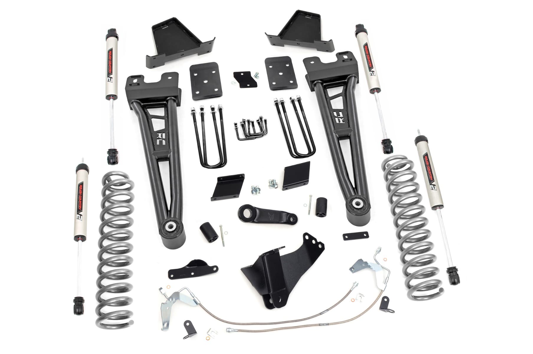 6-Inch Lift Kit with V2 Shocks for F-250 Super Duty 4WD (2011–2014)