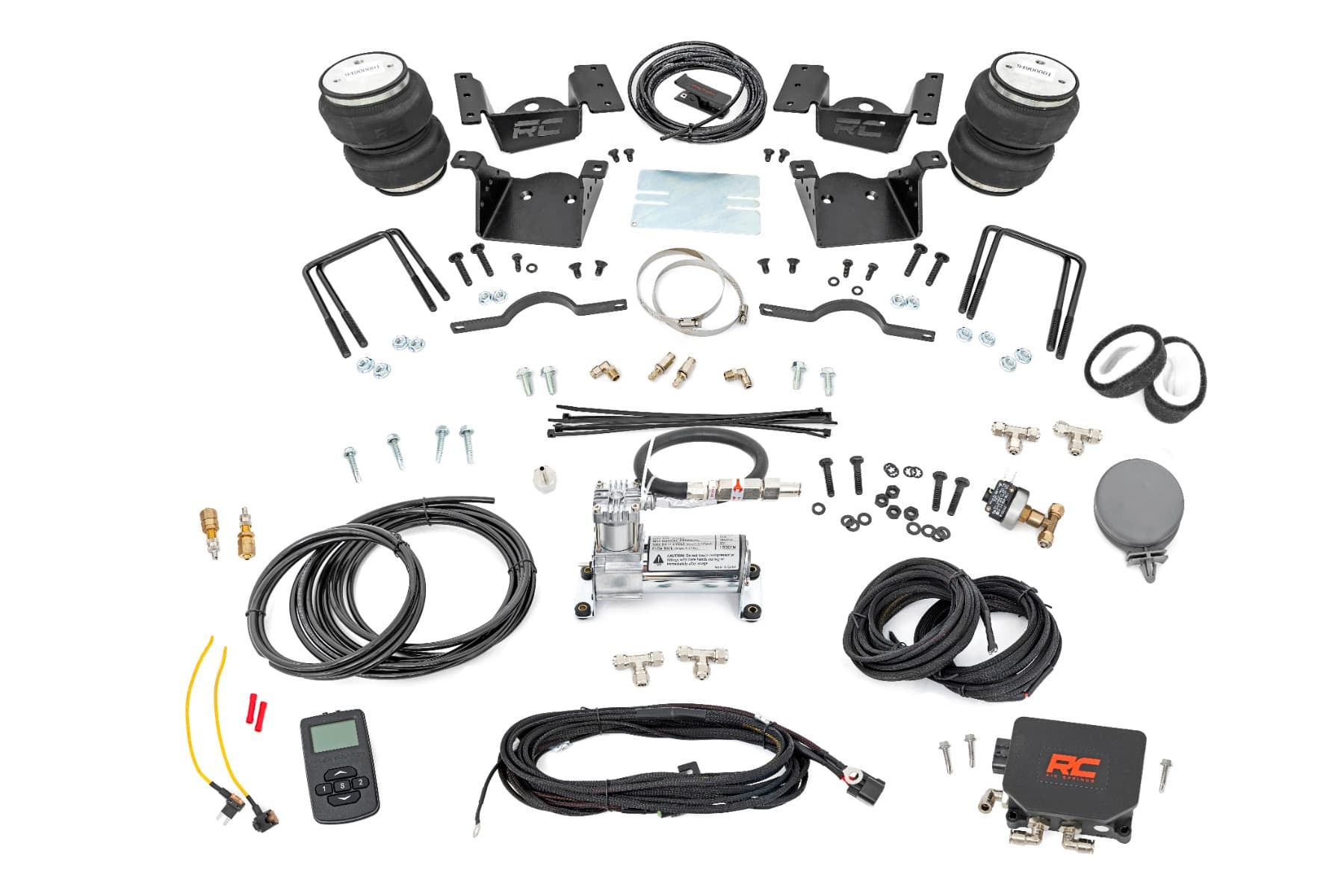 Air Spring Kit with Compressor for Sierra 2500 HD/3500 HD