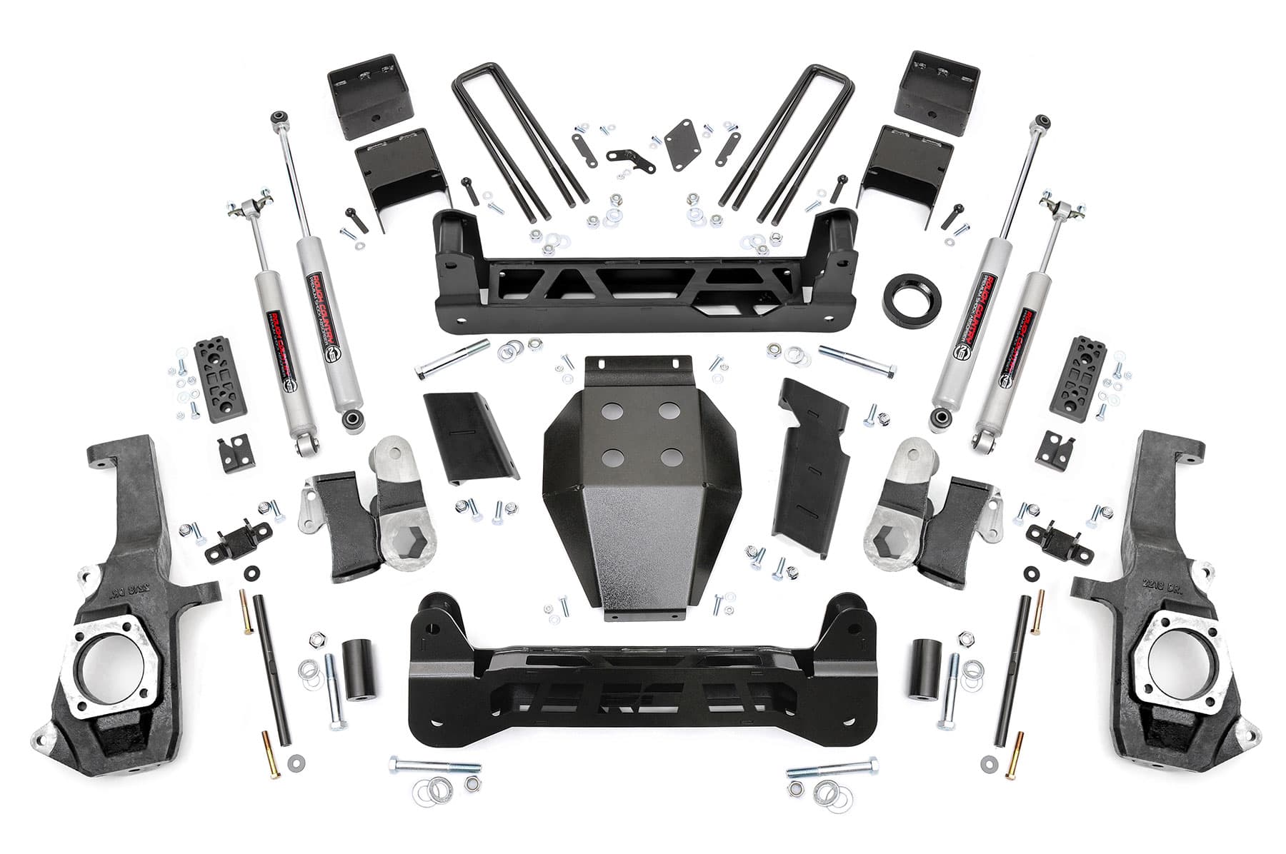 7.5-Inch Lift Kit with N3 Shocks for Silverado/Sierra HD (2011-2019)