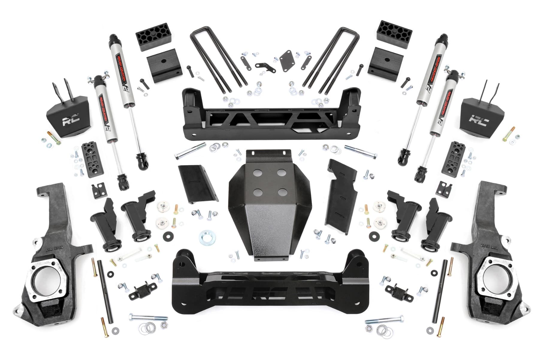 5-Inch V2 Monotube Lift Kit for 2011-2019 Chevy/GMC 2500 HD