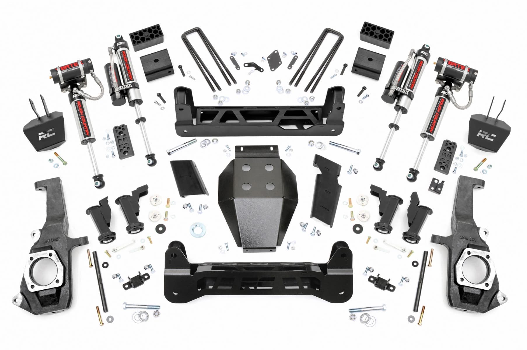 5-Inch Lift Kit with Vertex 2.5 Shocks for 2011-2019 Chevy 2500 HD