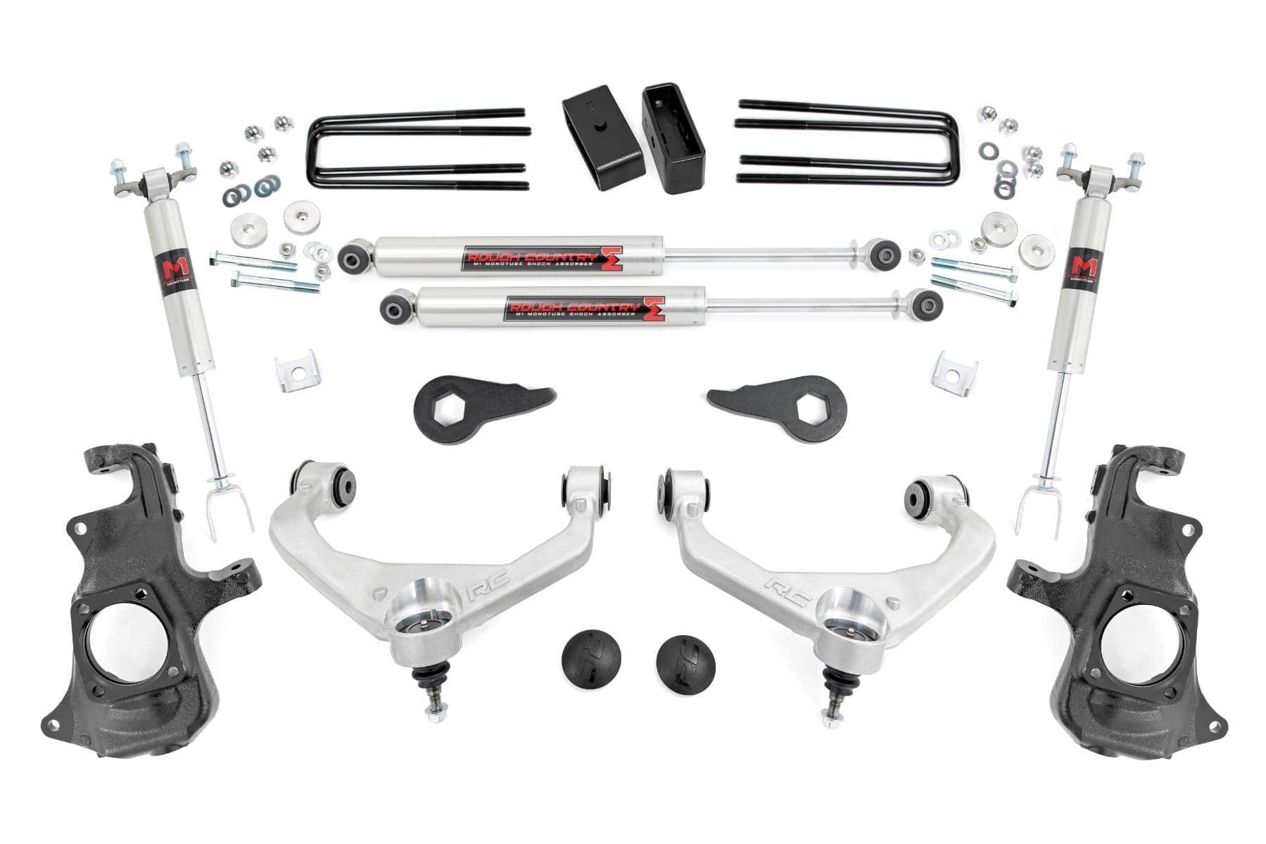 3.5-Inch Lift Kit with M1 Shocks for Silverado/Sierra HD (2011–2019) — Part 95740