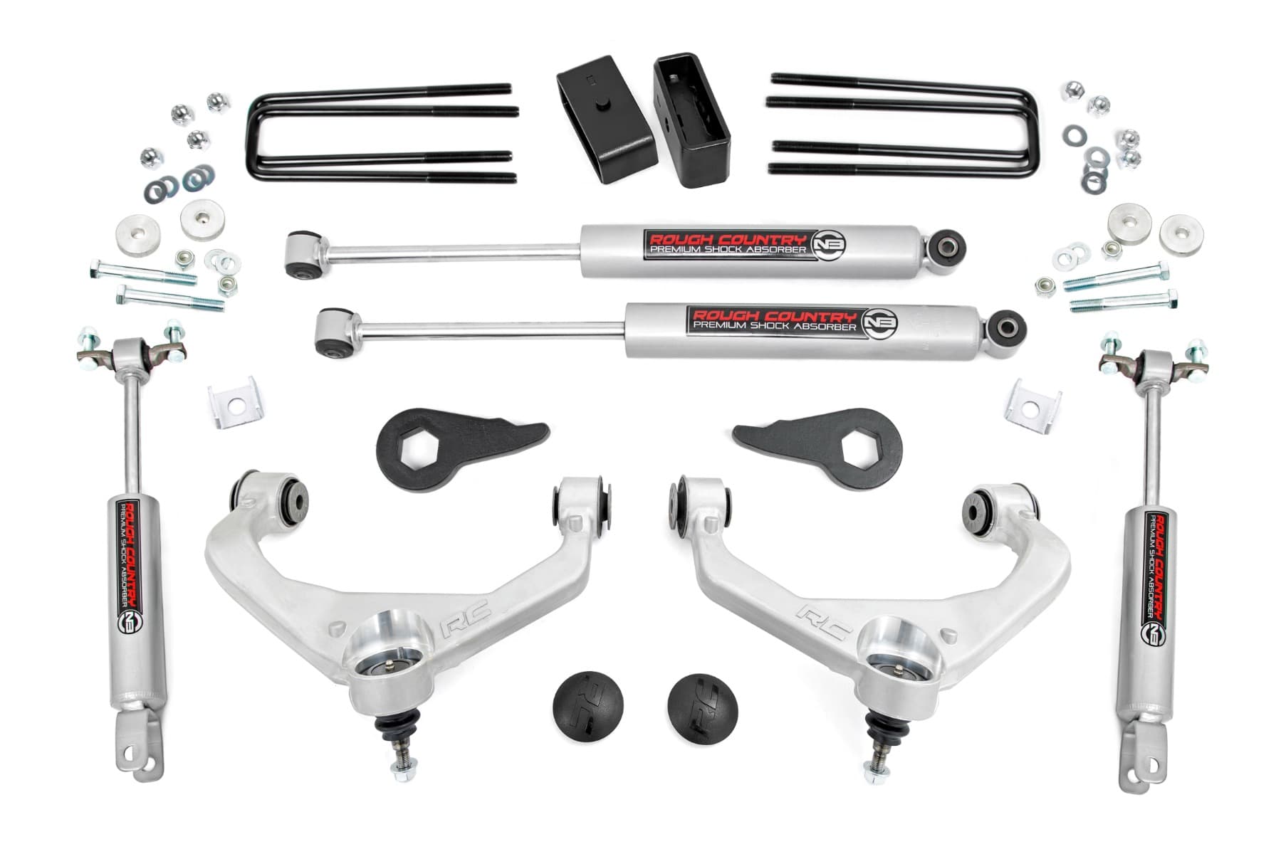 3.5-Inch Lift Kit for Chevy/GMC 2500HD/3500HD (2011-2019)