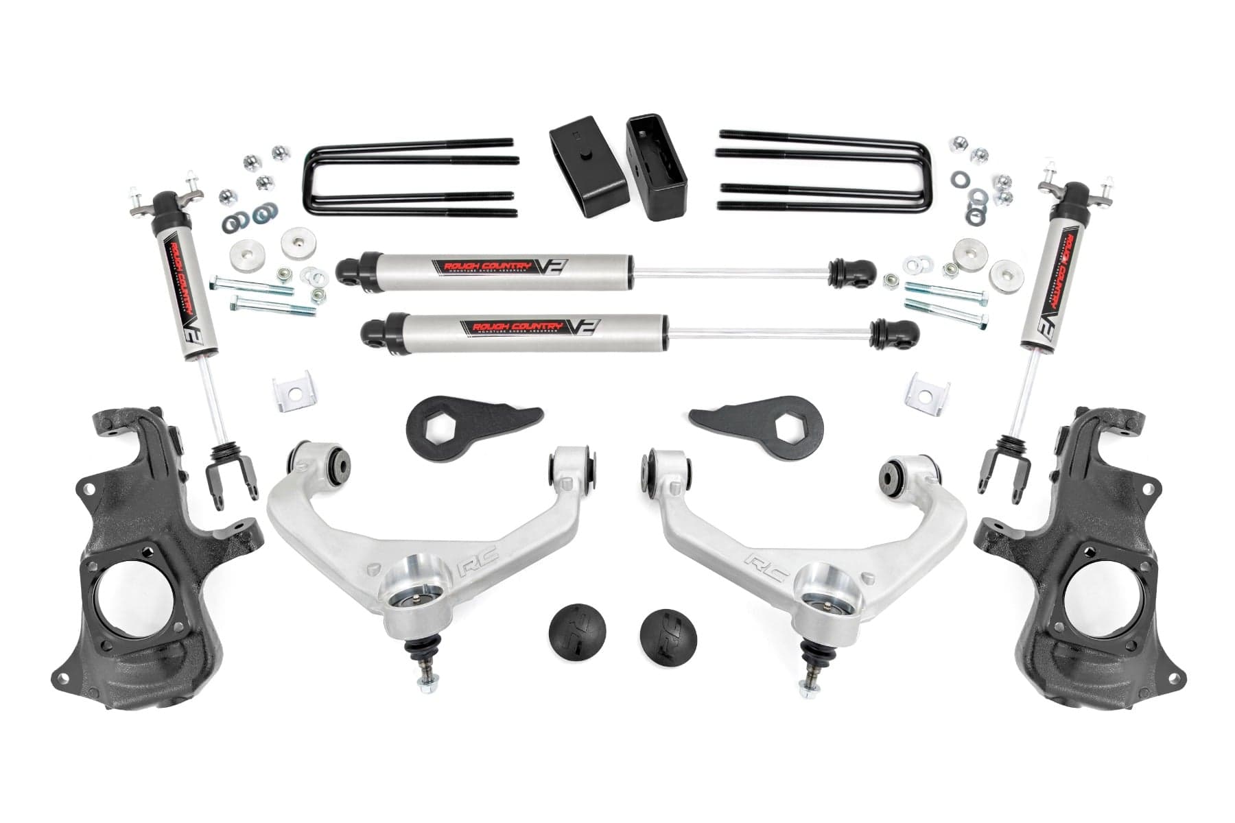 3.5-Inch Lift Kit with V2 Shocks for Silverado/Sierra HD (2011-2019) — Part 95770