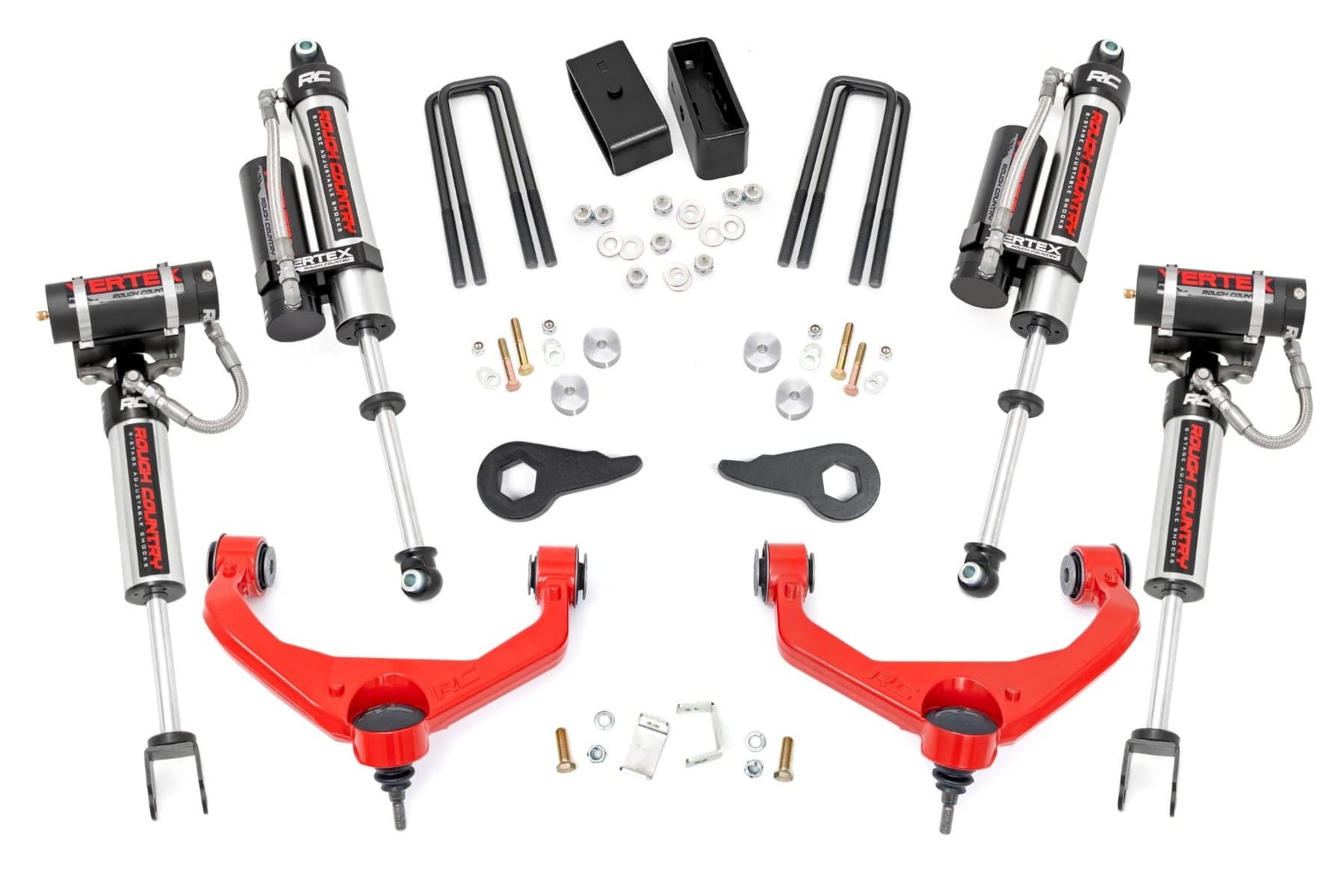 3.5-Inch Lift Kit with Vertex Shocks for Silverado/Sierra HD