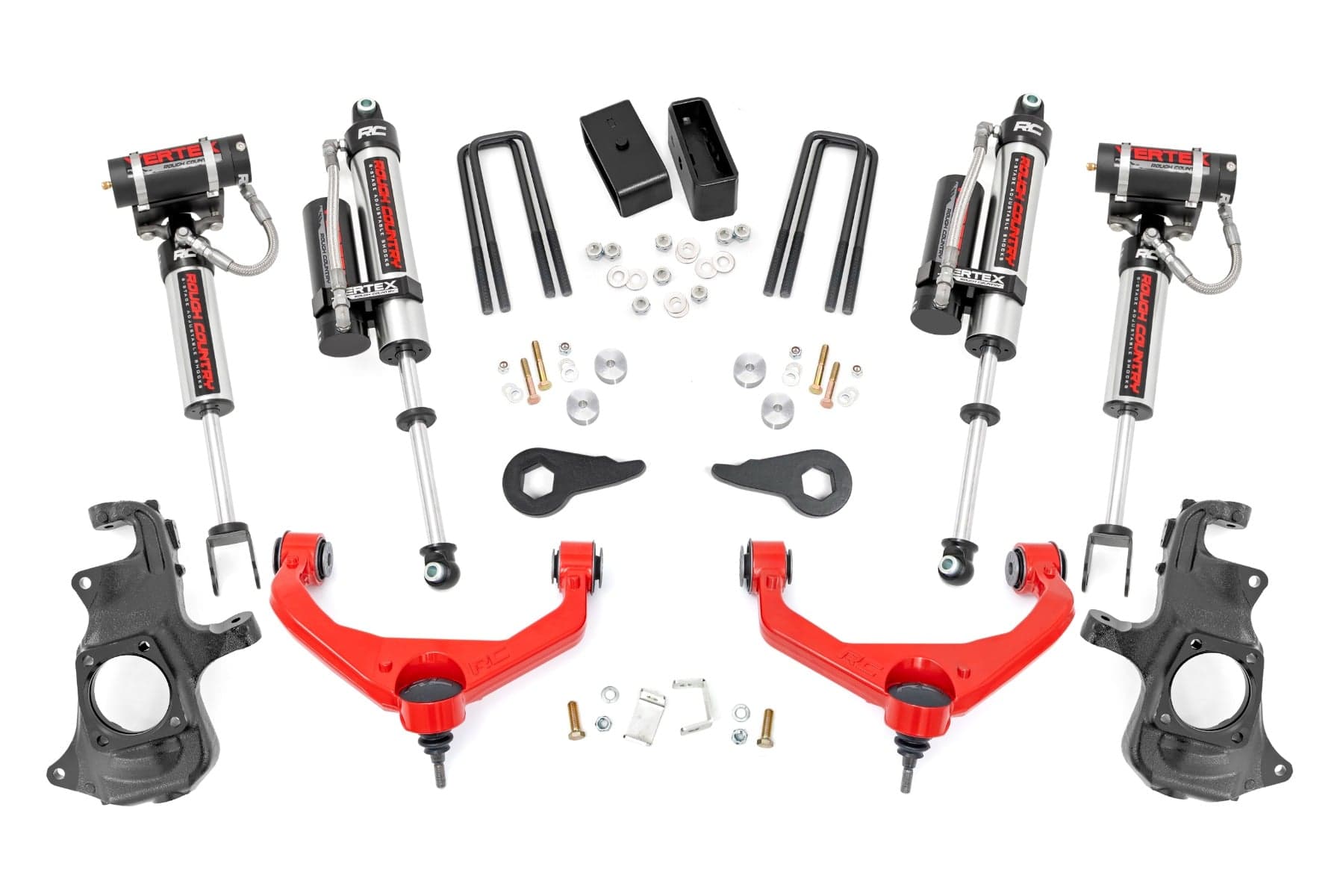 3.5-Inch Lift Kit with Vertex Shocks for 2500HD/3500HD (2011–2019)