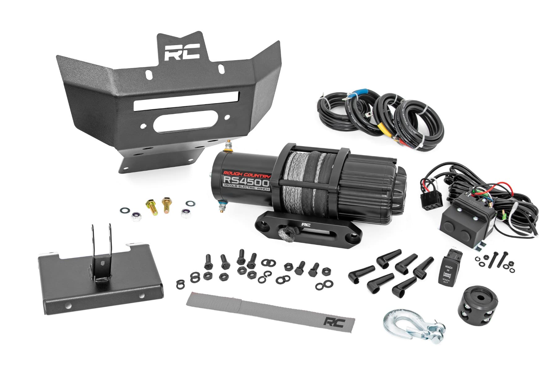 Front Bumper with 4500-lb Winch for Can-Am Renegade
