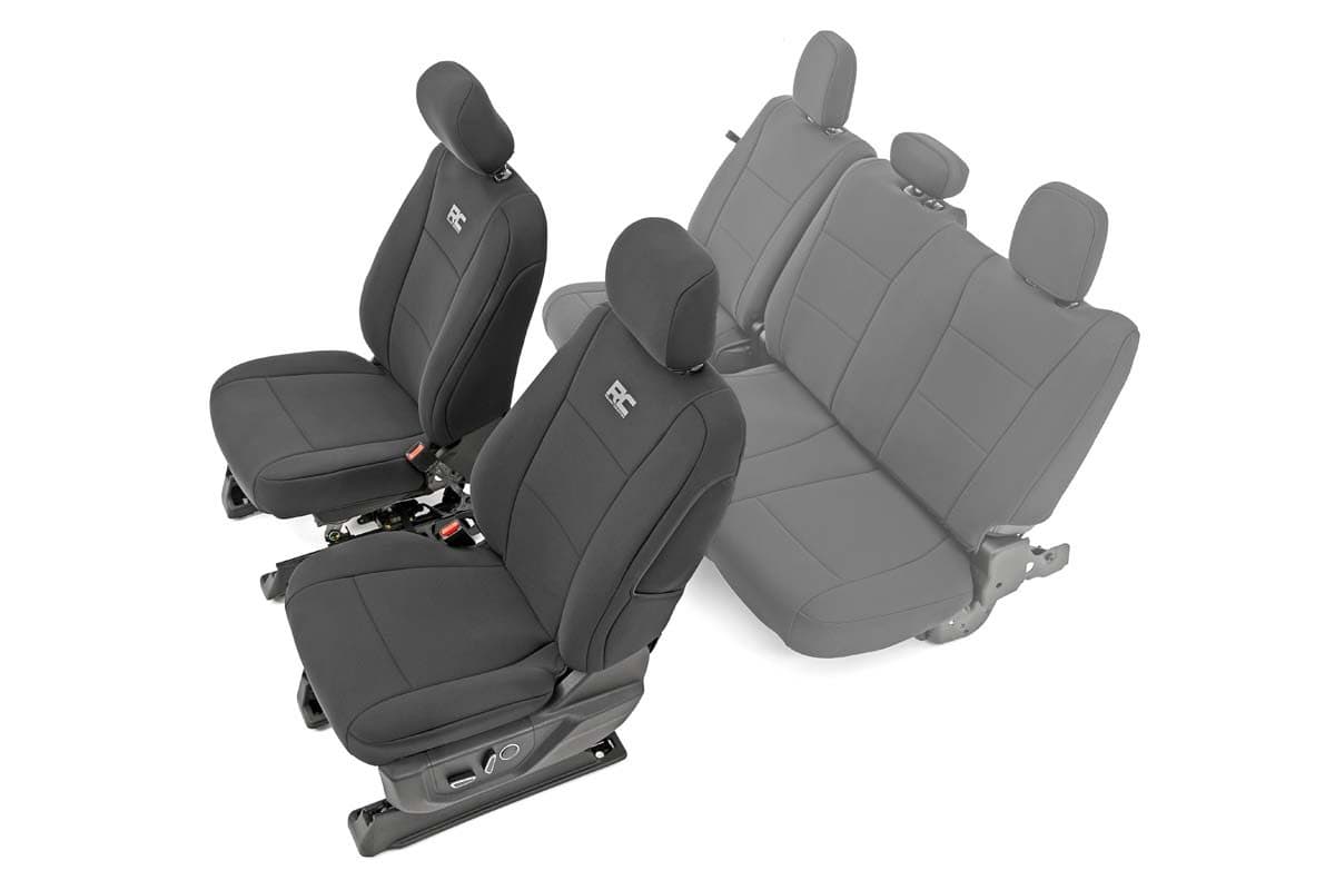 Front Seat Covers with Headrest Covers