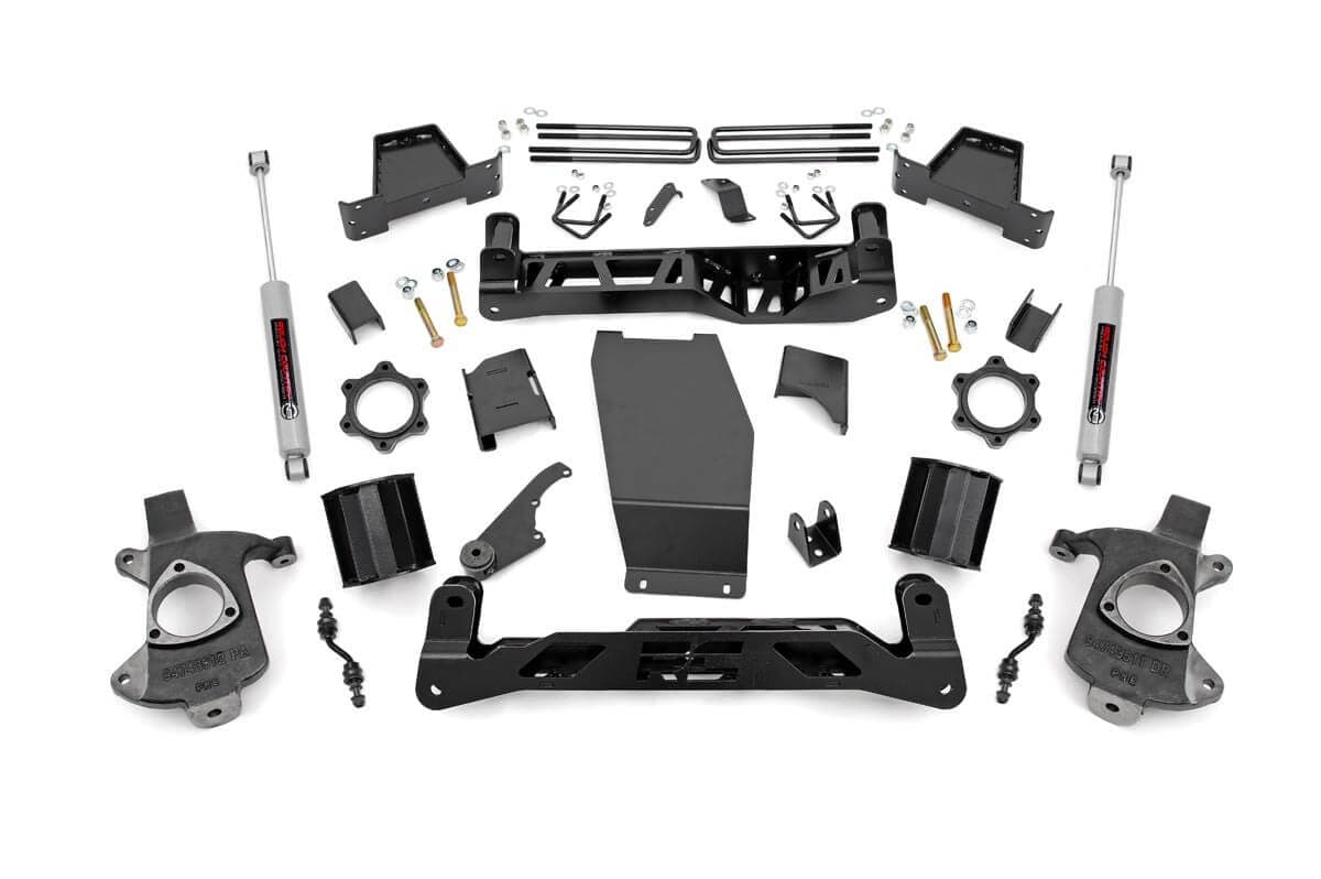 6-Inch Lift Kit with N3 Shocks for Silverado & Sierra 1500 4WD