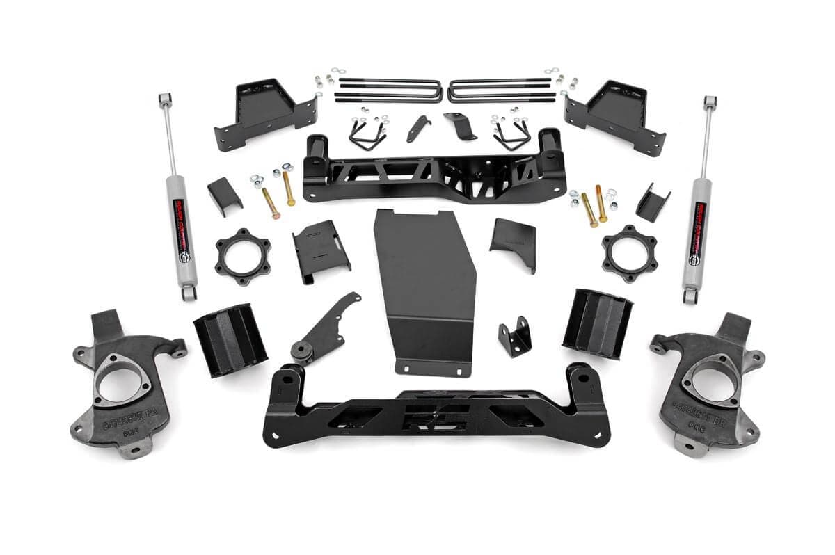 6-Inch Lift Kit with N3 Shocks for Silverado/Sierra 1500 4WD — Part 22635