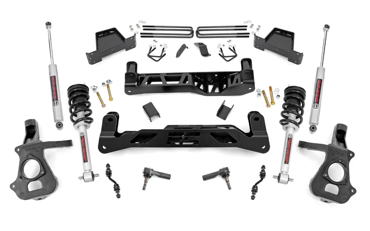 7-Inch Lift Kit with N3 Shocks for Silverado 1500 2WD (2014–2018)