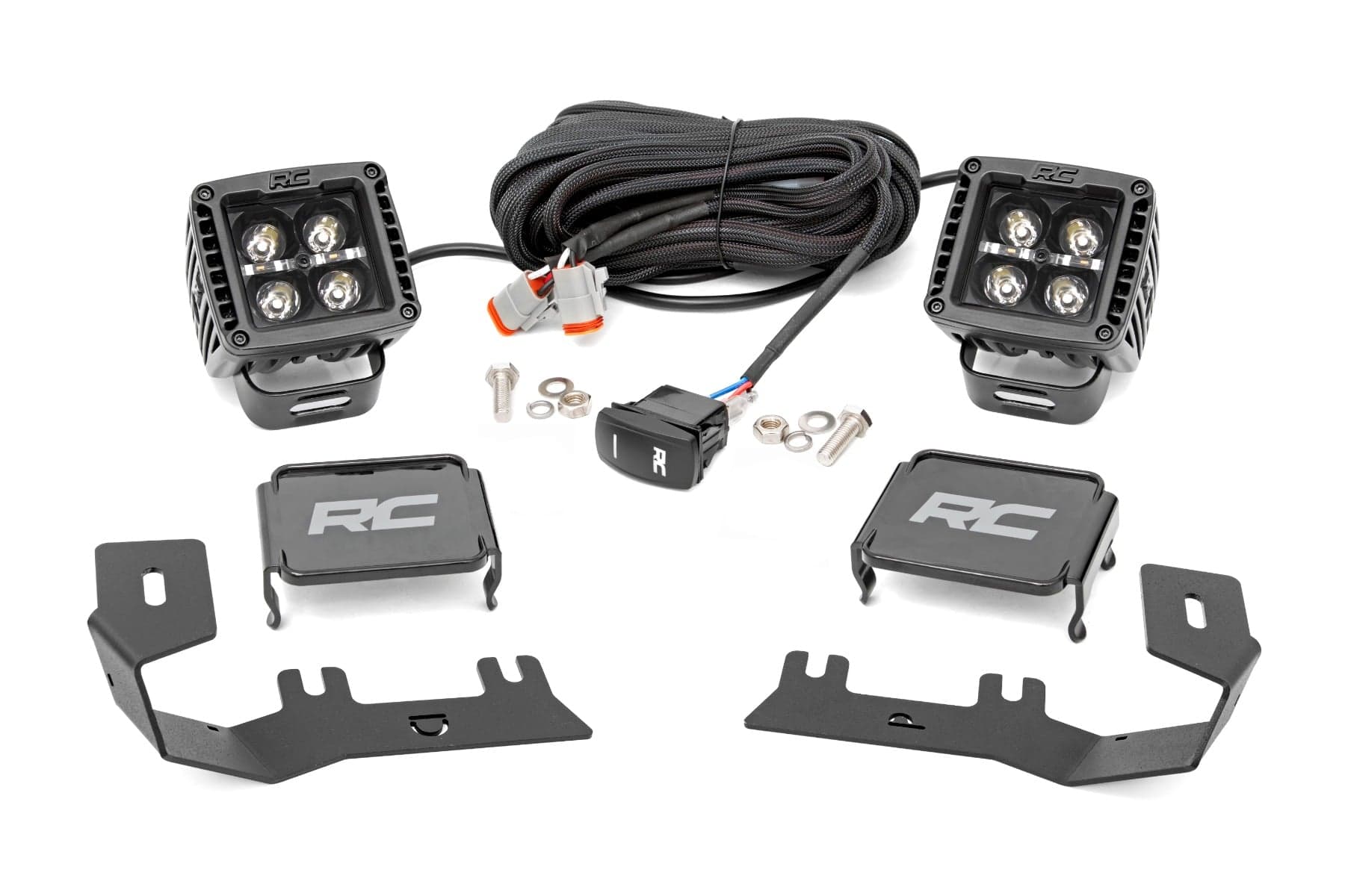 Black Series LED Ditch Light Kit for Silverado 1500