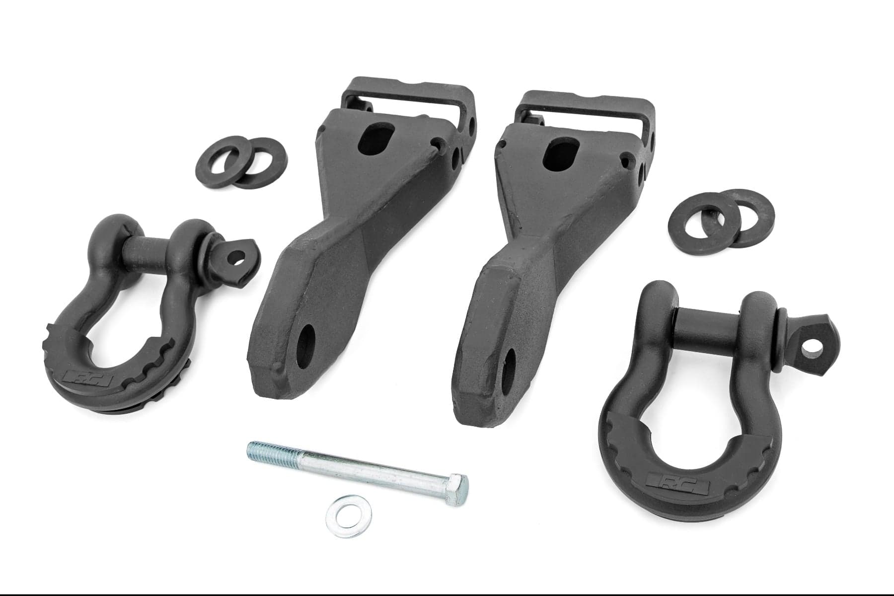 Tow Hook D-Ring Combo Kit, 2014-2019 Silverado 1500