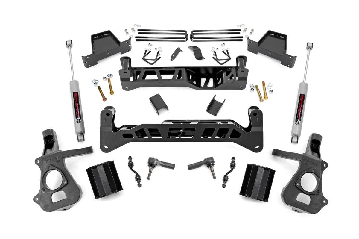 7-Inch Lift Kit for 2WD Chevy Silverado & GMC Sierra 1500