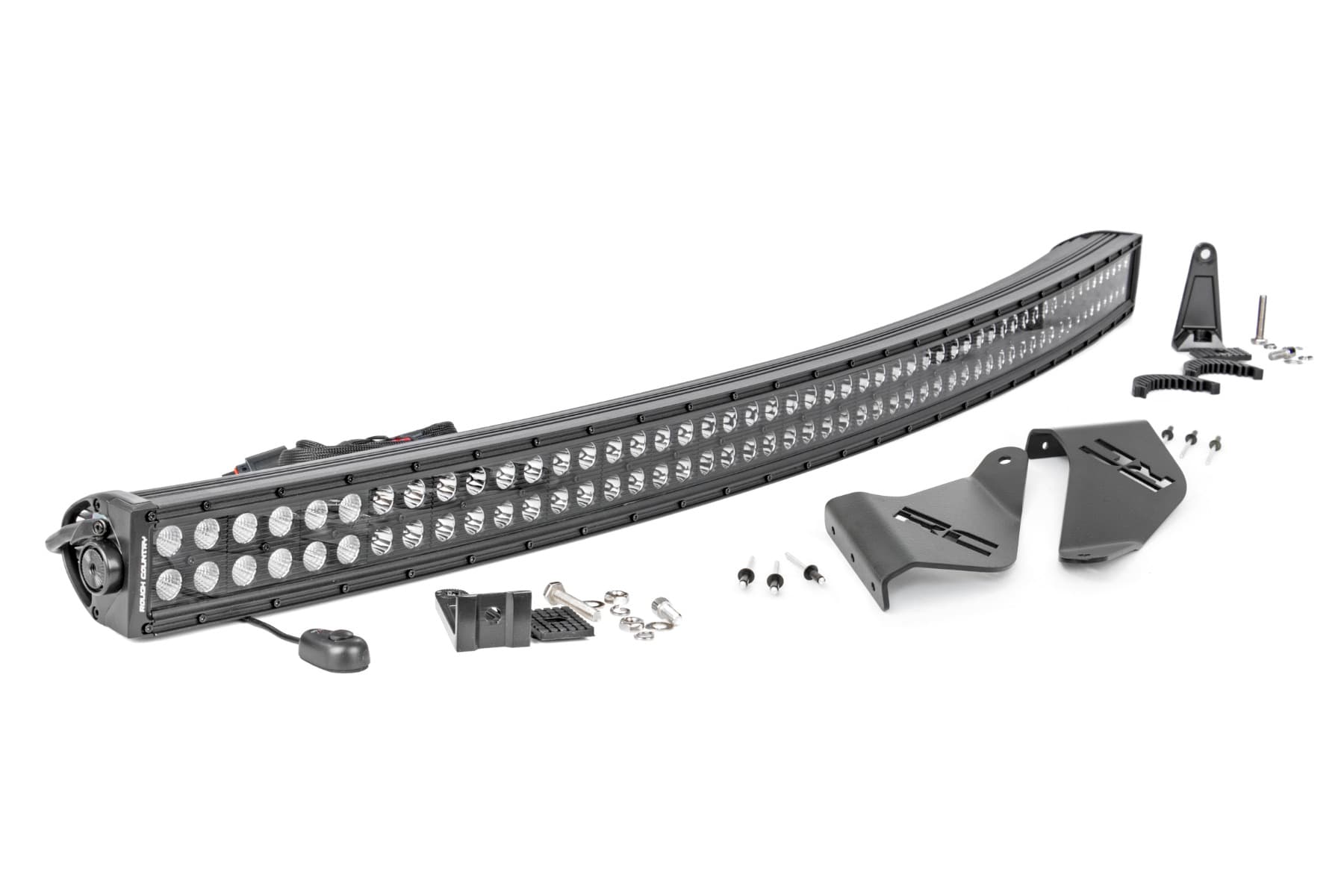 50-Inch Black Series LED Light Bar Kit for Polaris Ranger
