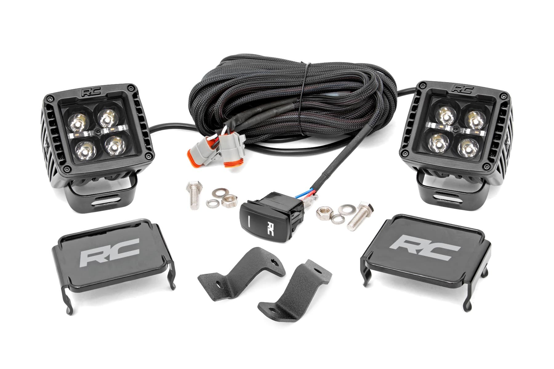 2-Inch Black Series LED Ditch Light Kit for Ford F-150 (2015-2026)