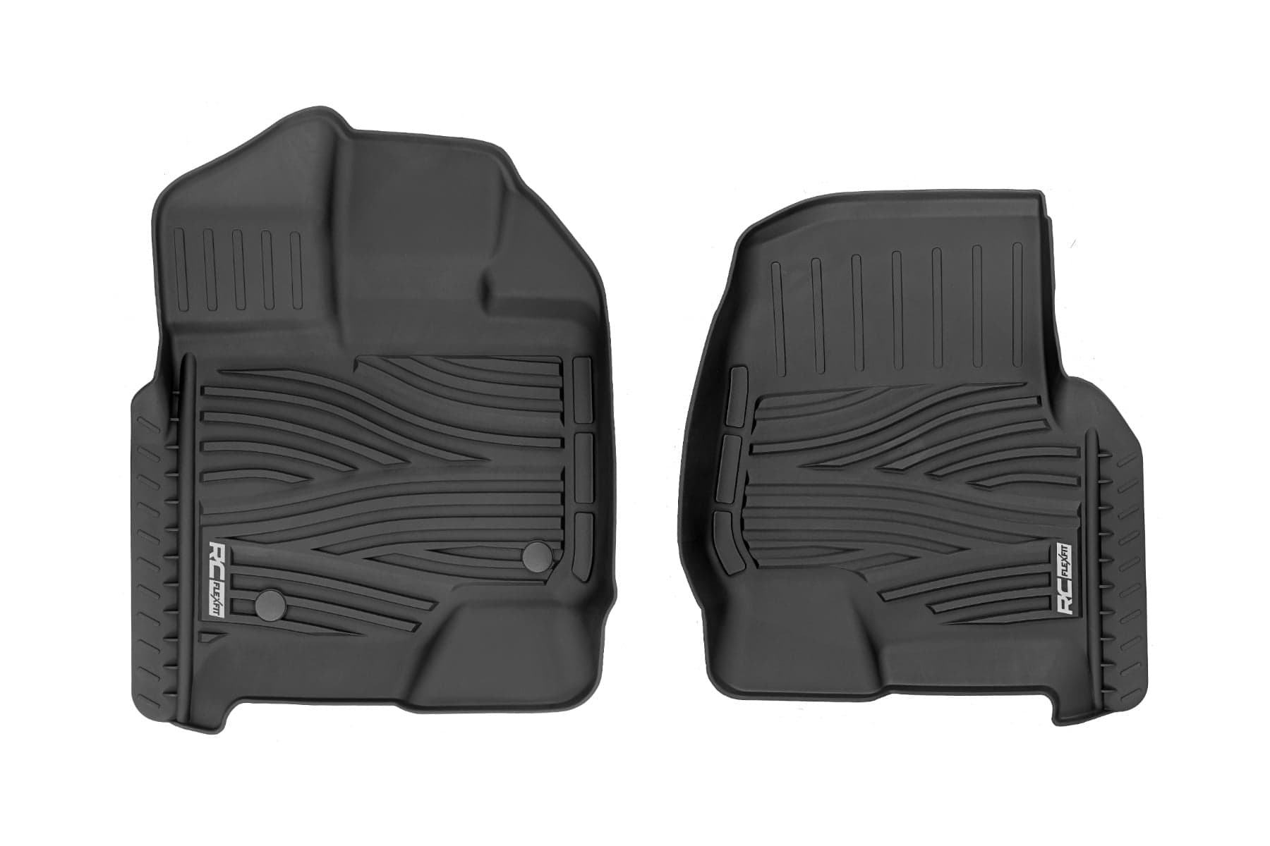 Flex-Fit Front Floor Mats for 2015–2026 Ford F-150 Crew Cab