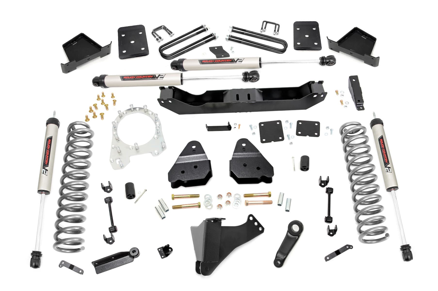 6-Inch Lift Kit with V2 Shocks for Ford Super Duty 4WD (2017–2022) — Part 51370