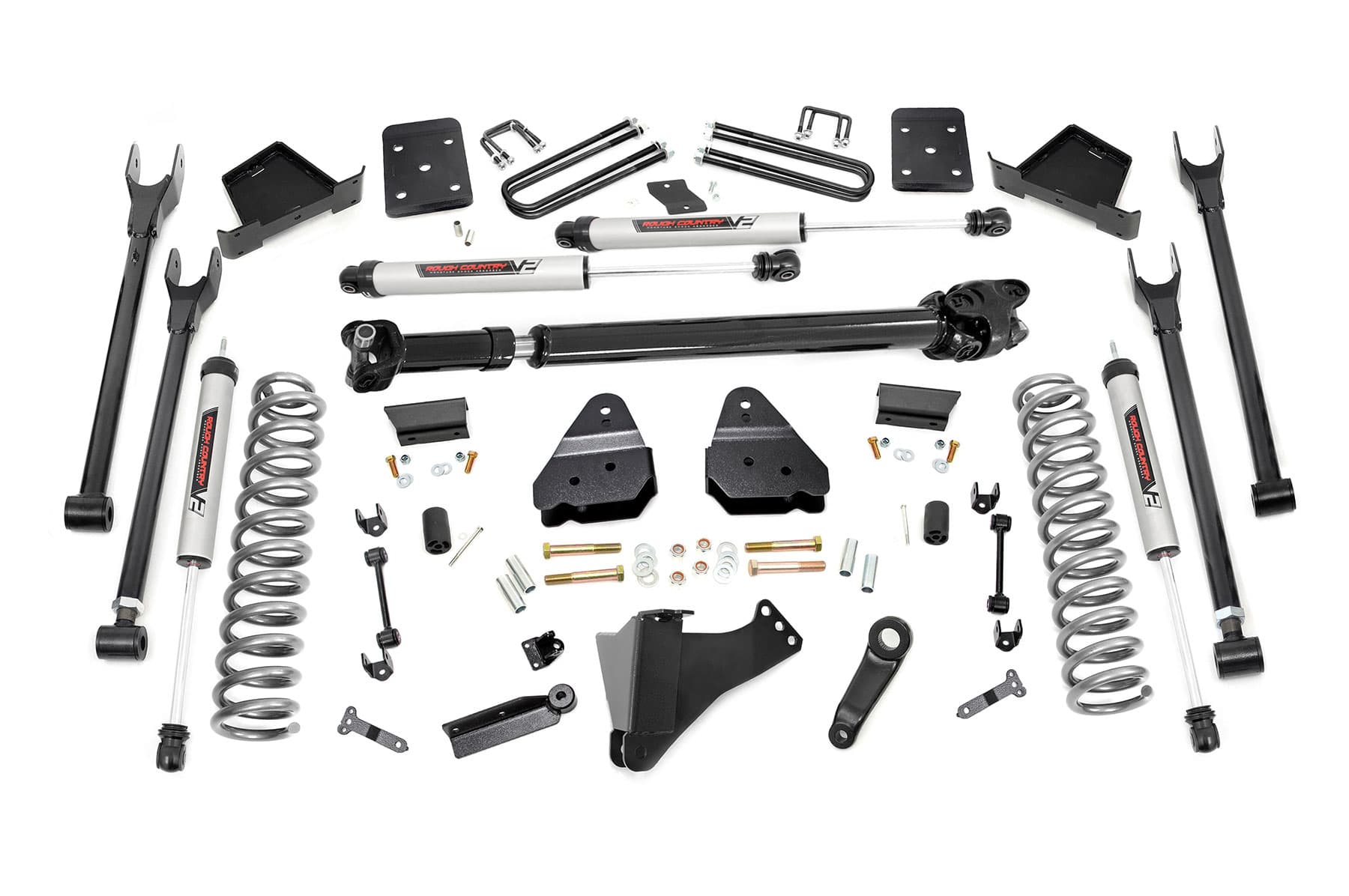 6-Inch Lift Kit with V2 Shocks for Ford Super Duty 4WD (2017–2022) — Part 52671