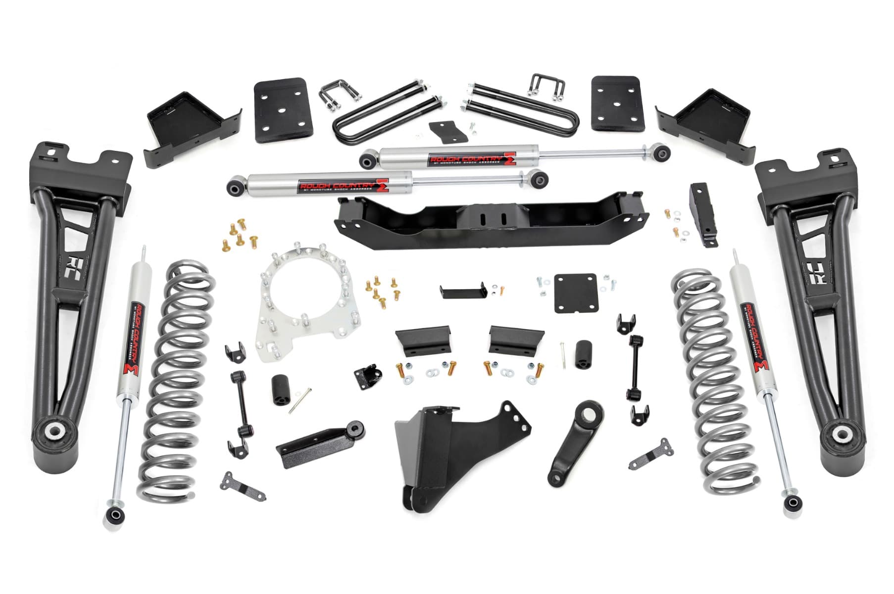 6-Inch Lift Kit with M1 Shocks for Ford Super Duty 4WD (2017–2022) — Part 55840