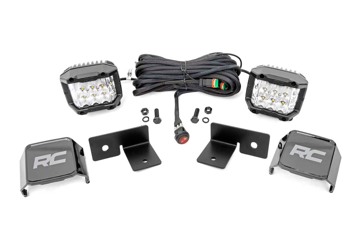 3-Inch Chrome Series LED Cube Light Kit for Polaris General