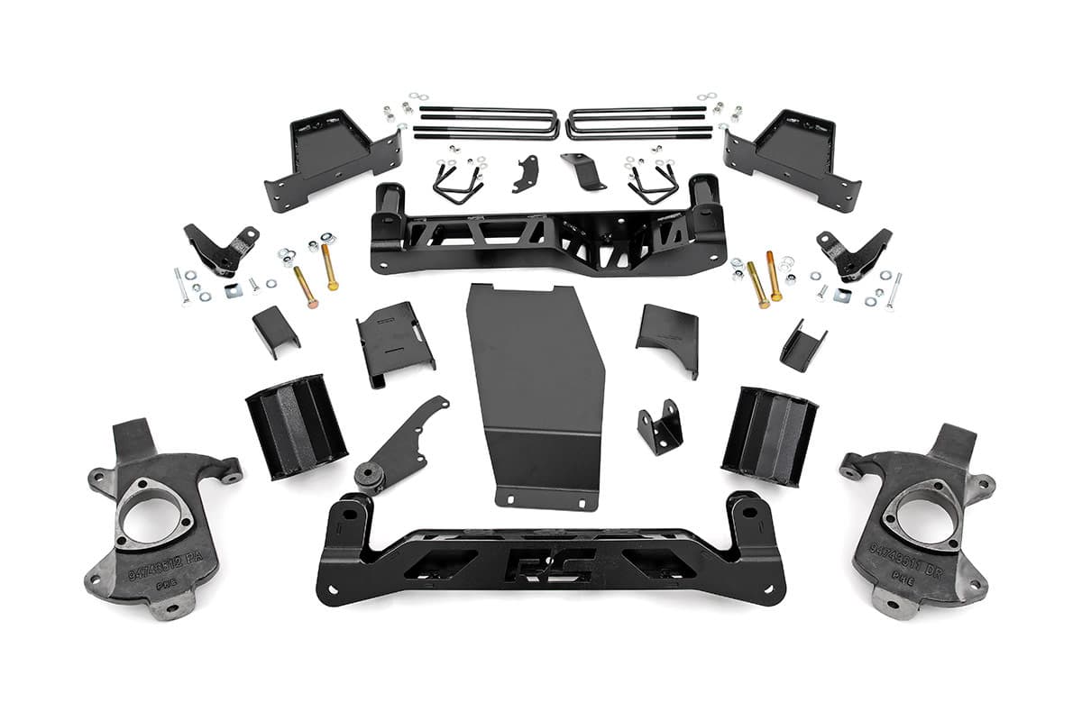 6-Inch Lift Kit for Steel-Arm GMC Sierra 1500 Denali 4WD