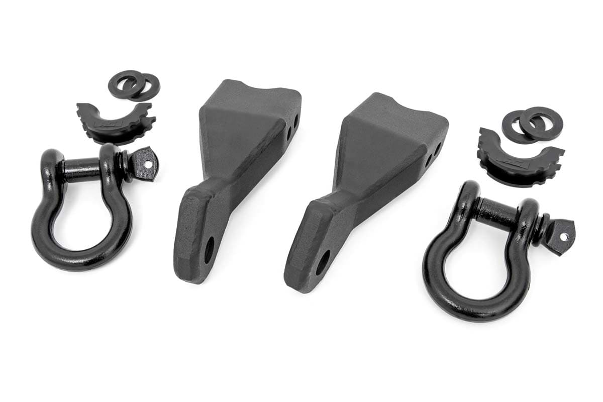 Tow Hook to D-Ring Conversion Kit, 2019-2025 Silverado 1500