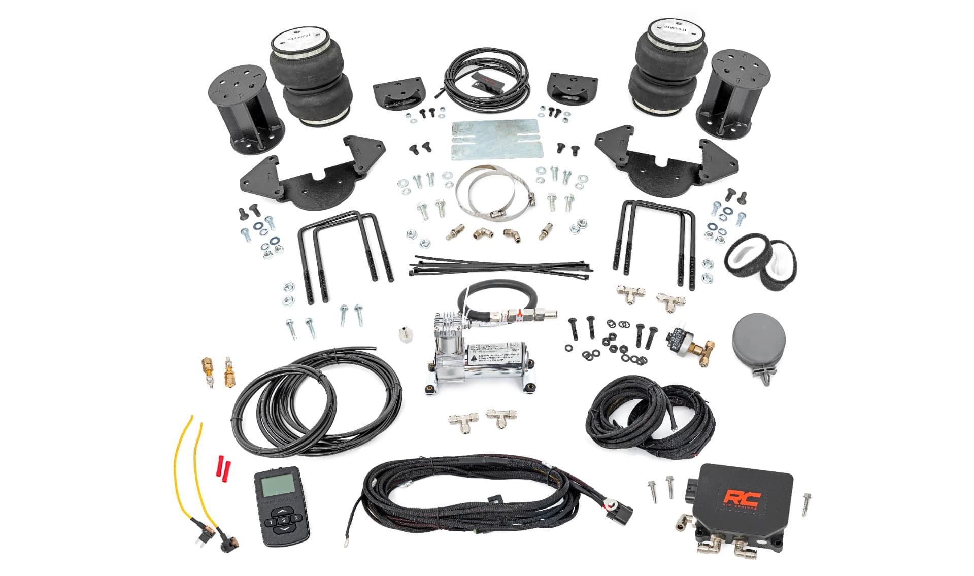6-Inch Spacer Air Spring Kit with Compressor for Silverado 1500