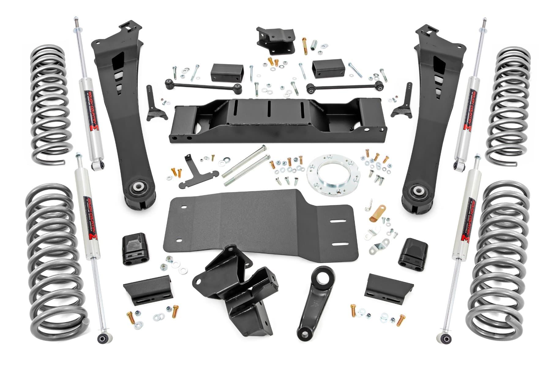 5-Inch Lift Kit with M1 Shocks for 2019–2024 Ram 2500 4WD — Part 38340