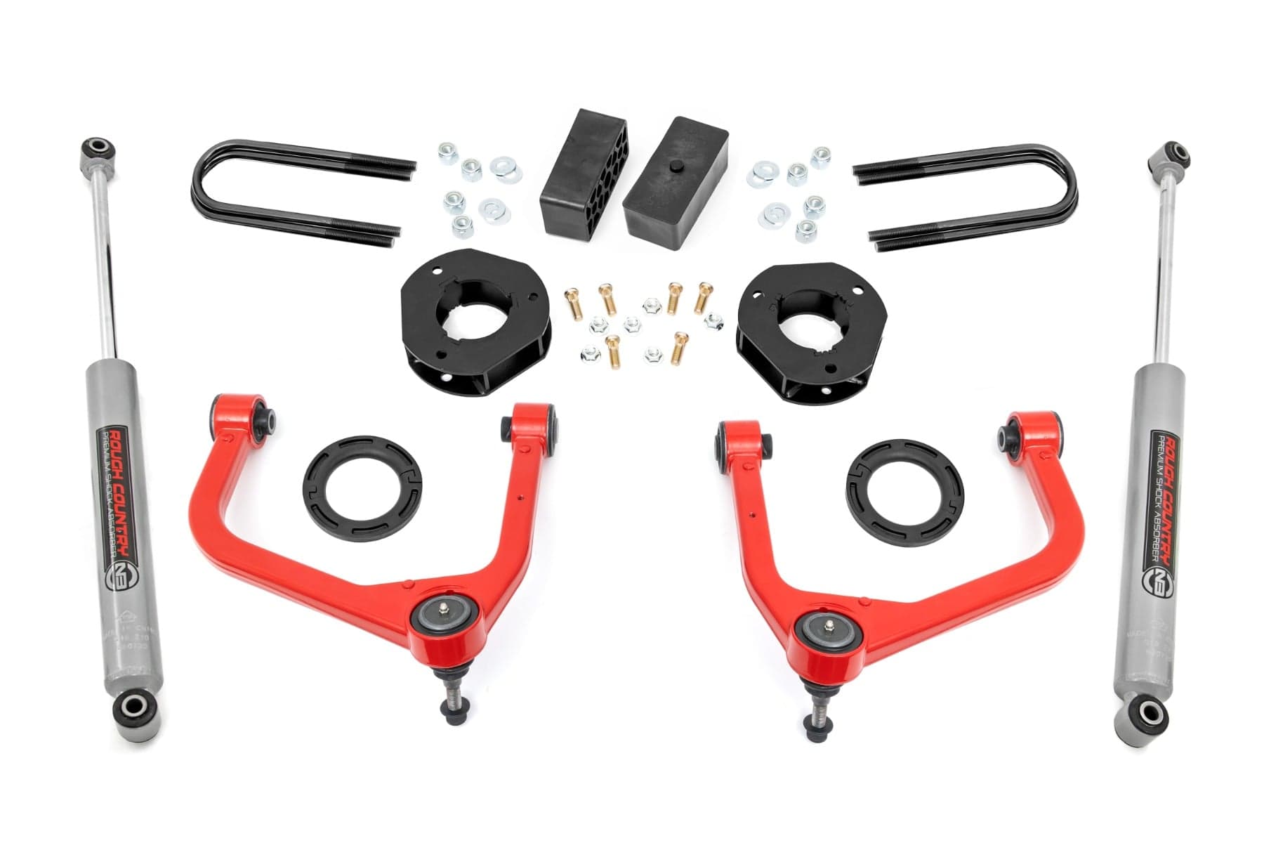 3.5-Inch Lift Kit with N3 Shocks for 2025–2026 GMC Sierra 1500