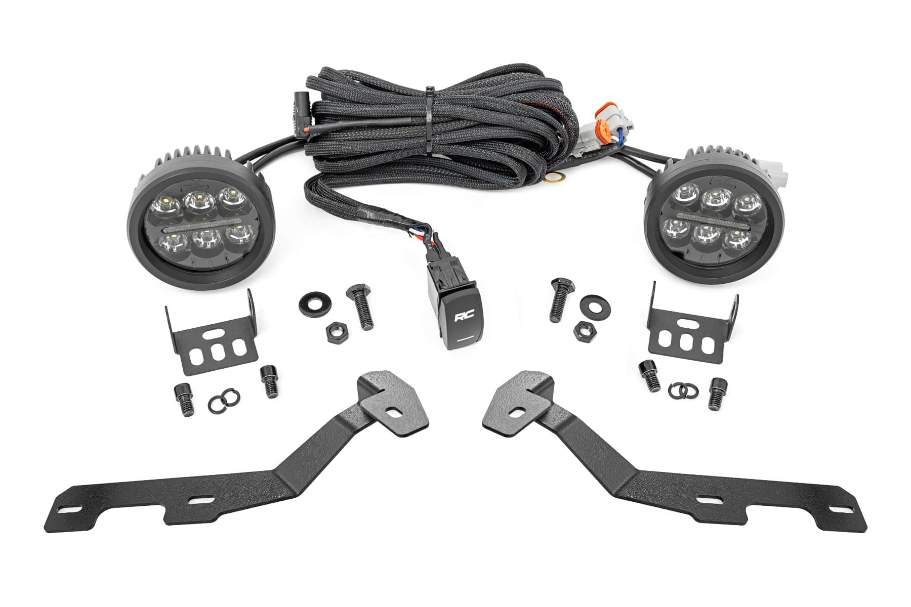 3.5-Inch Round LED Ditch Light Kit for 2019–2026 Ram 1500