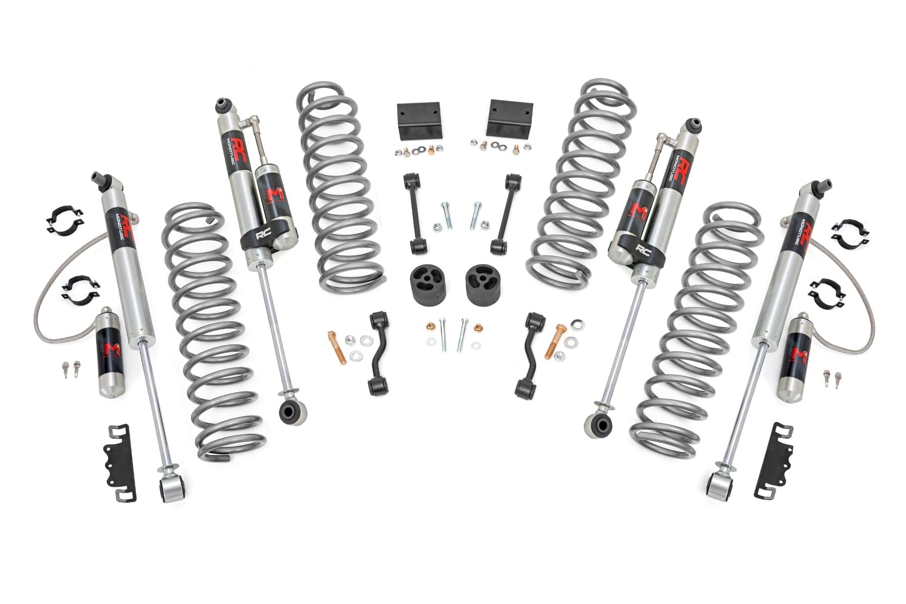 2.5-Inch Lift Kit with M1R Shocks for 2019-2023 Jeep Wrangler 4WD