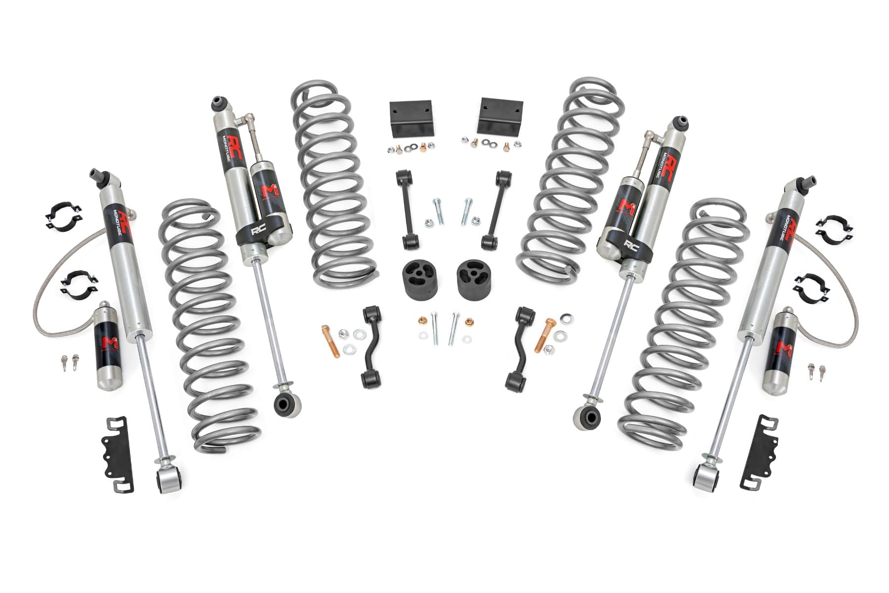 2.5-Inch Lift Kit with M1R Shocks for Jeep Wrangler 4WD (2024–2026)