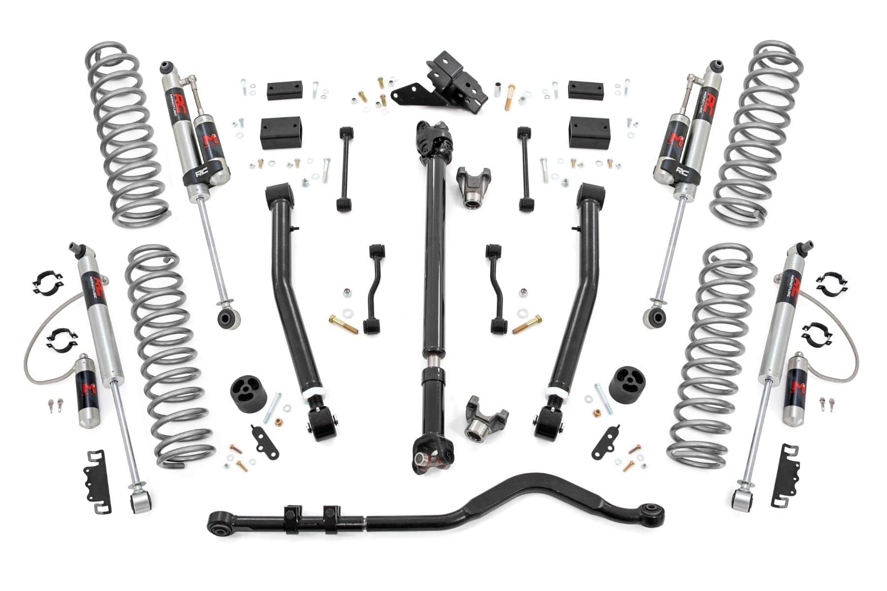 3.5-Inch Lift Kit with M1R Shocks for 2019-2023 Jeep Wrangler 4WD — Part 65544