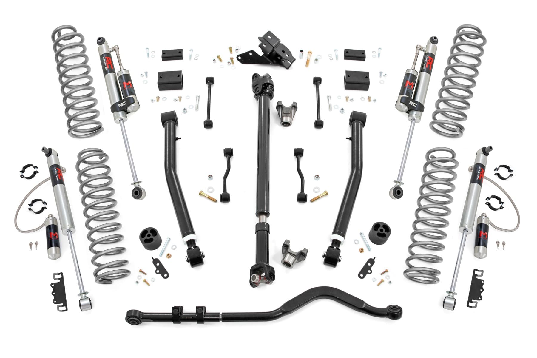 3.5-Inch Lift Kit with M1R Shocks for 2024–2026 Jeep Wrangler