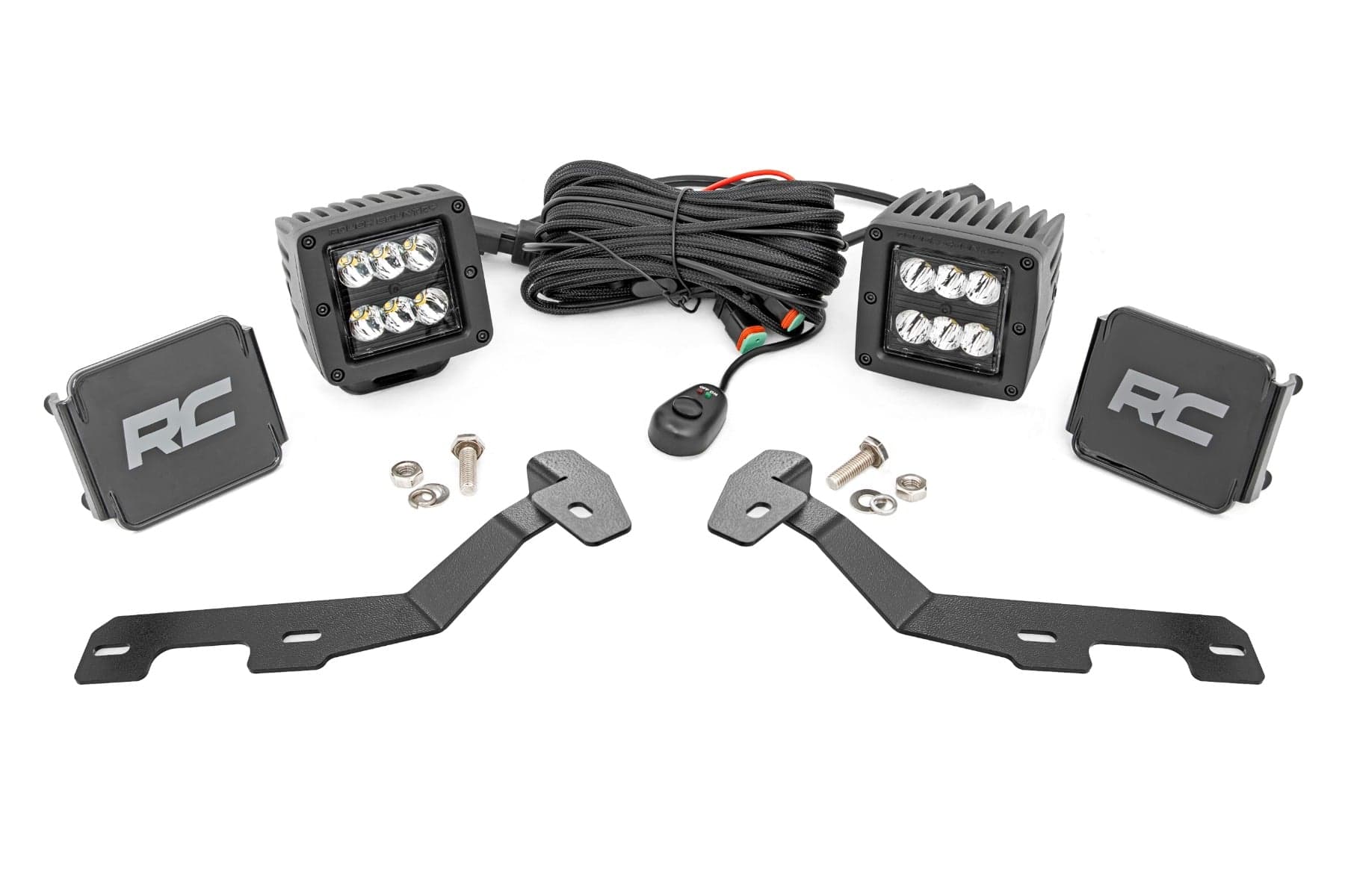 2-Inch Black Series LED Ditch Light Kit for 2019-2026 Ram 1500 — Part 82290